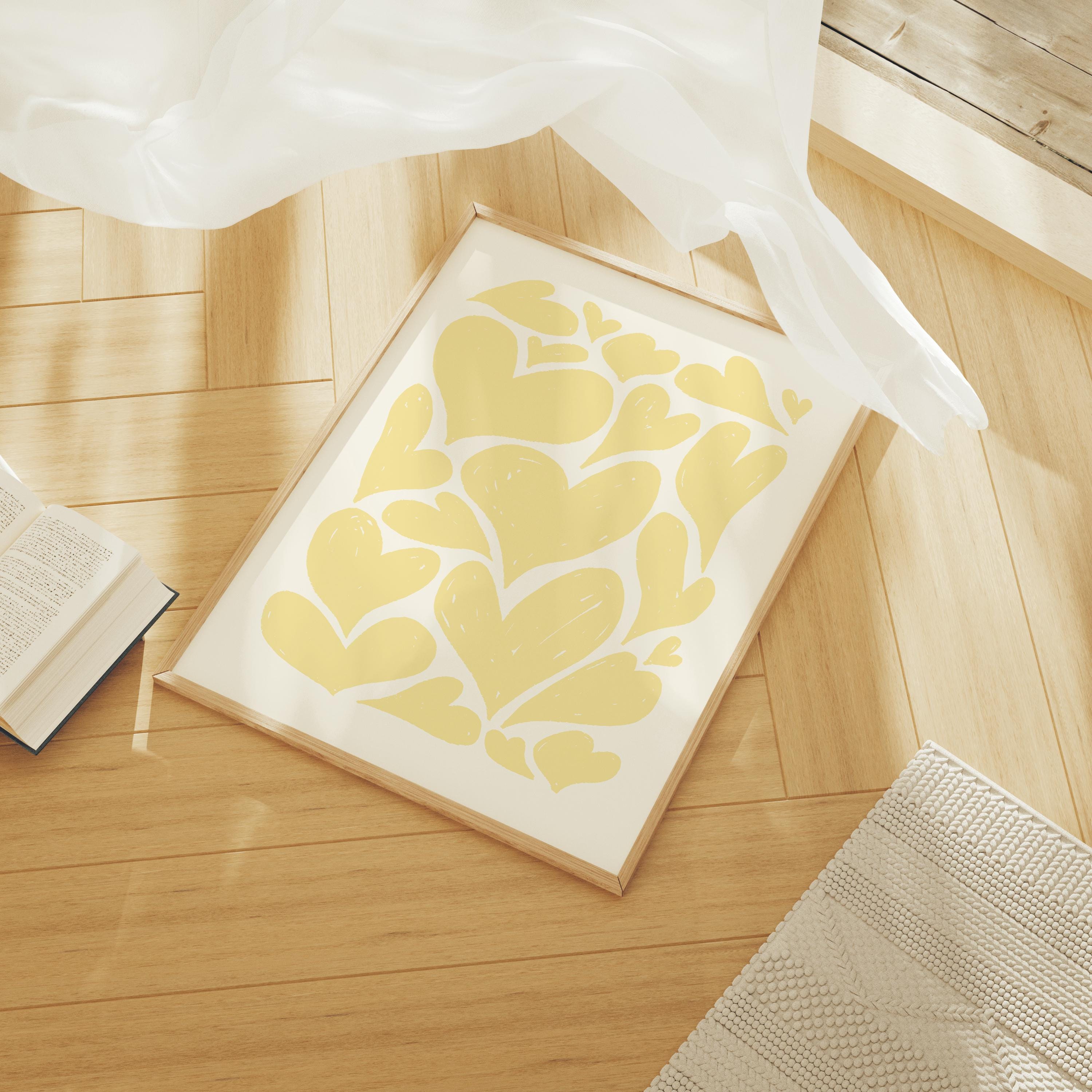 Abstract Hearts Print - Image 3