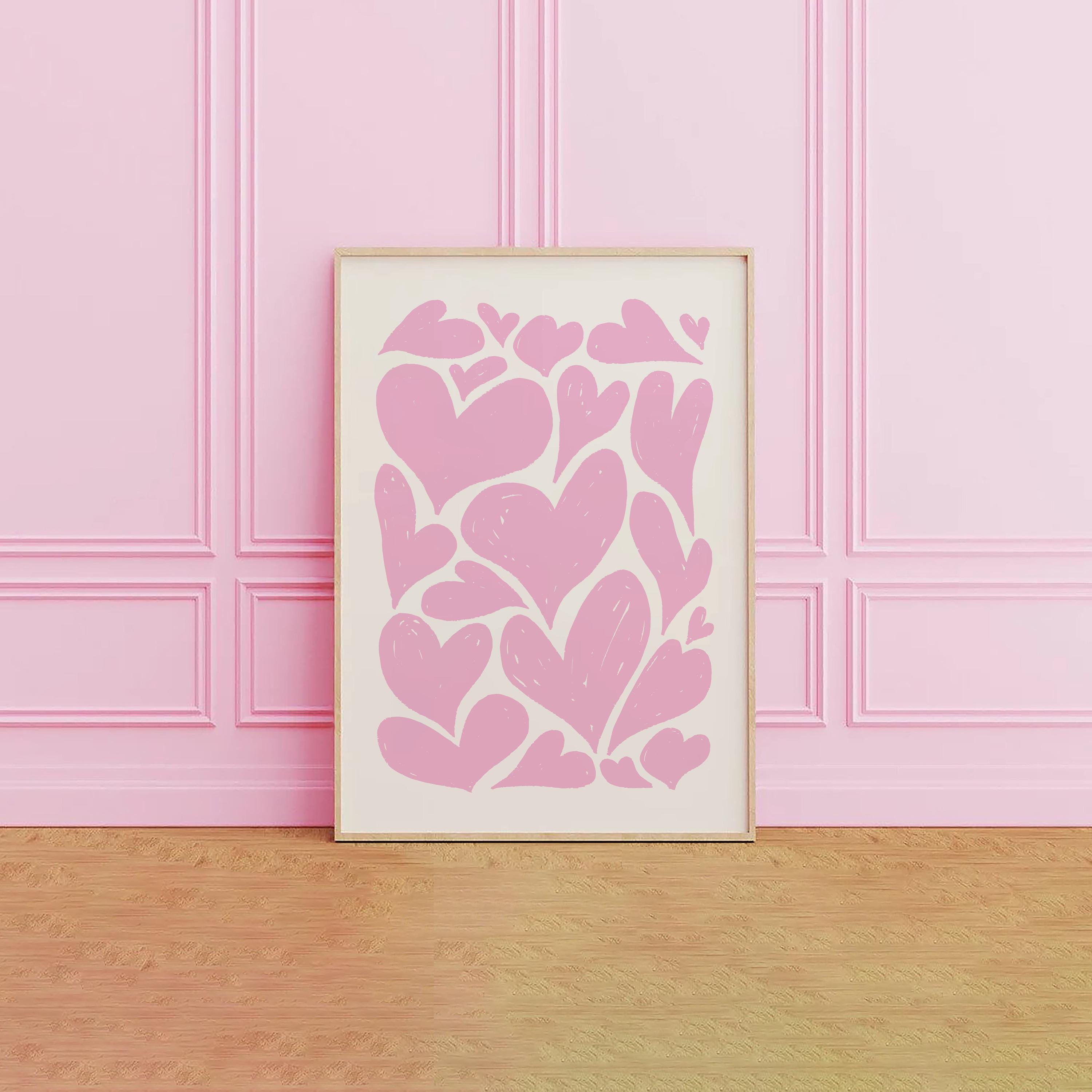 Abstract Hearts Print - Image 4