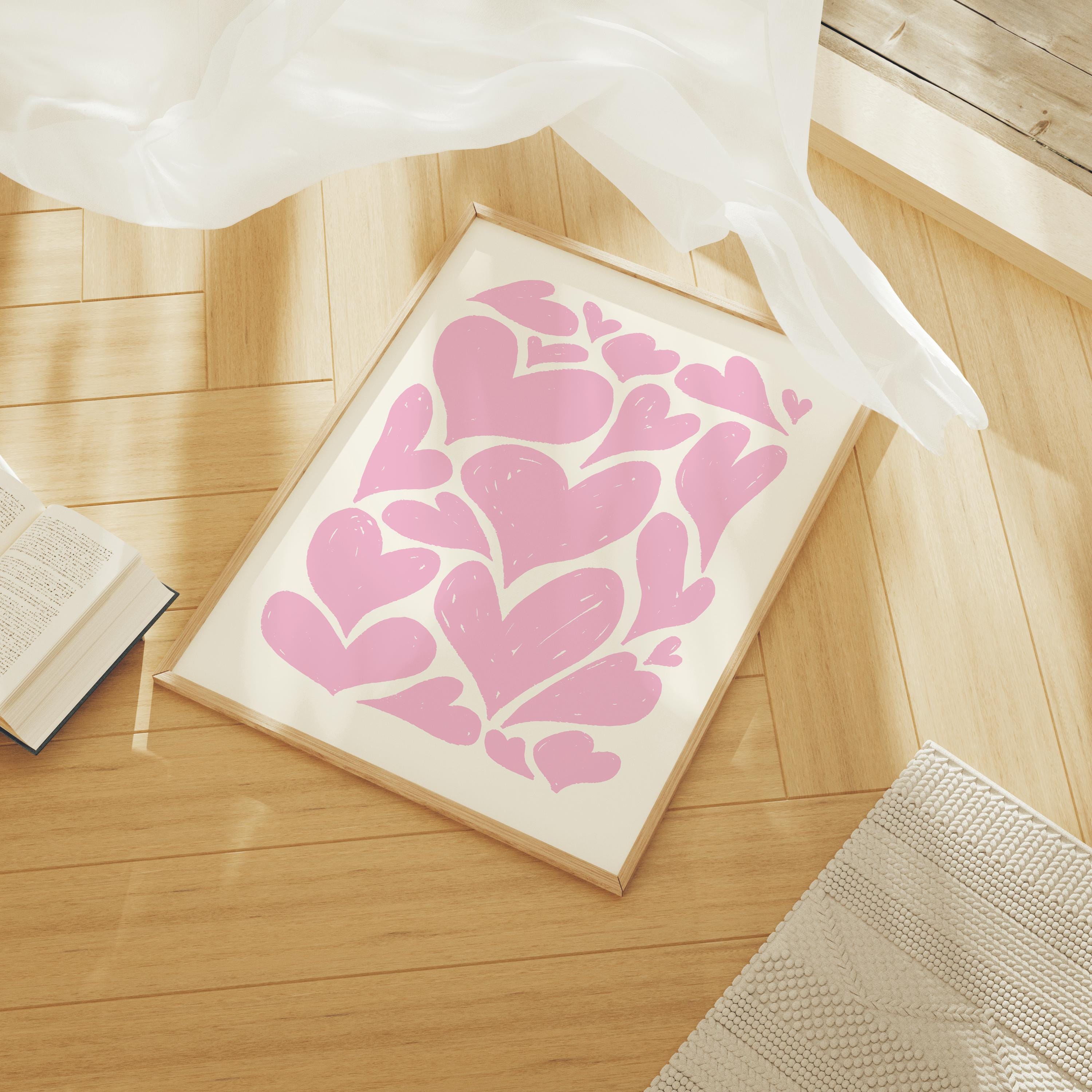 Abstract Hearts Print - Image 5