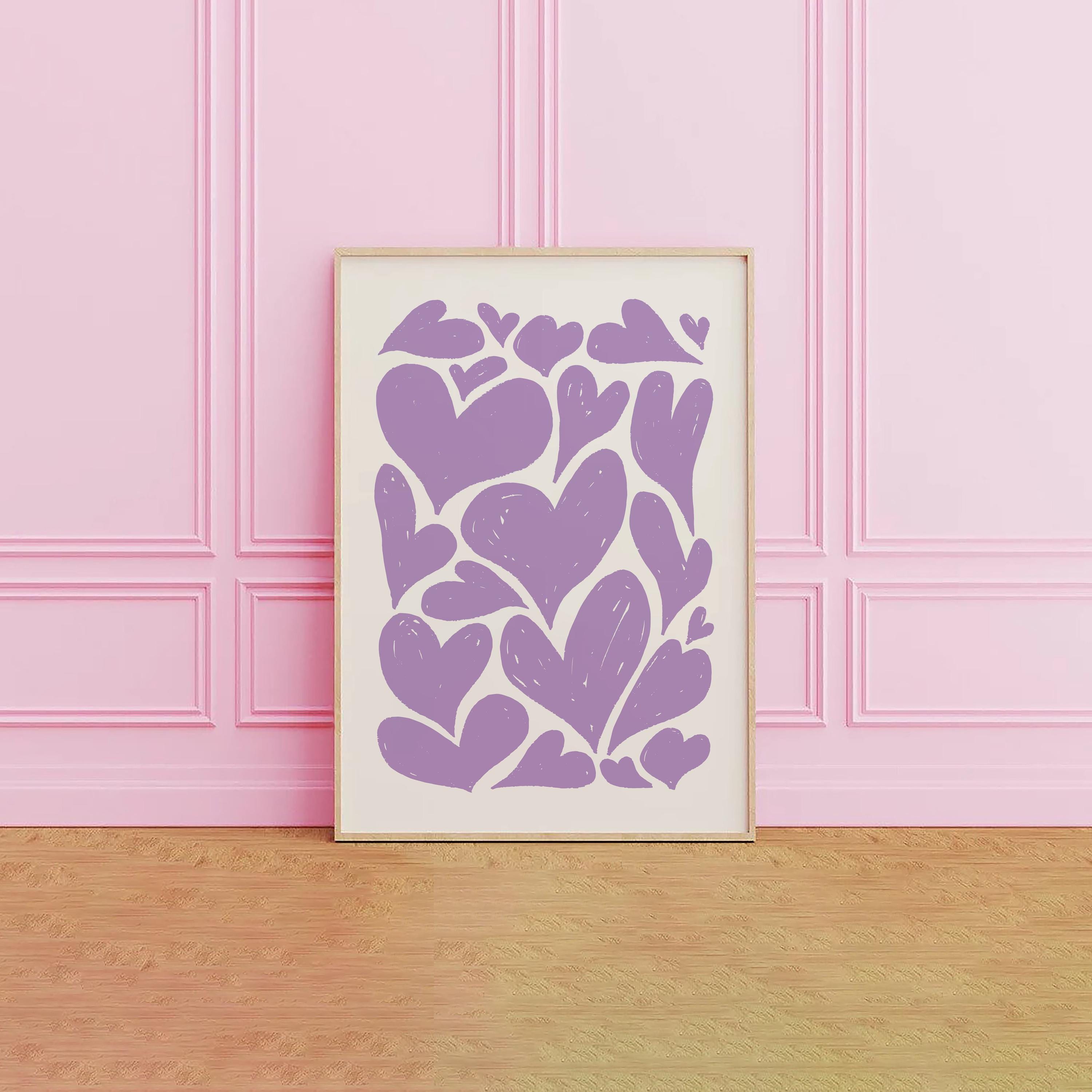 Abstract Hearts Print - Image 4
