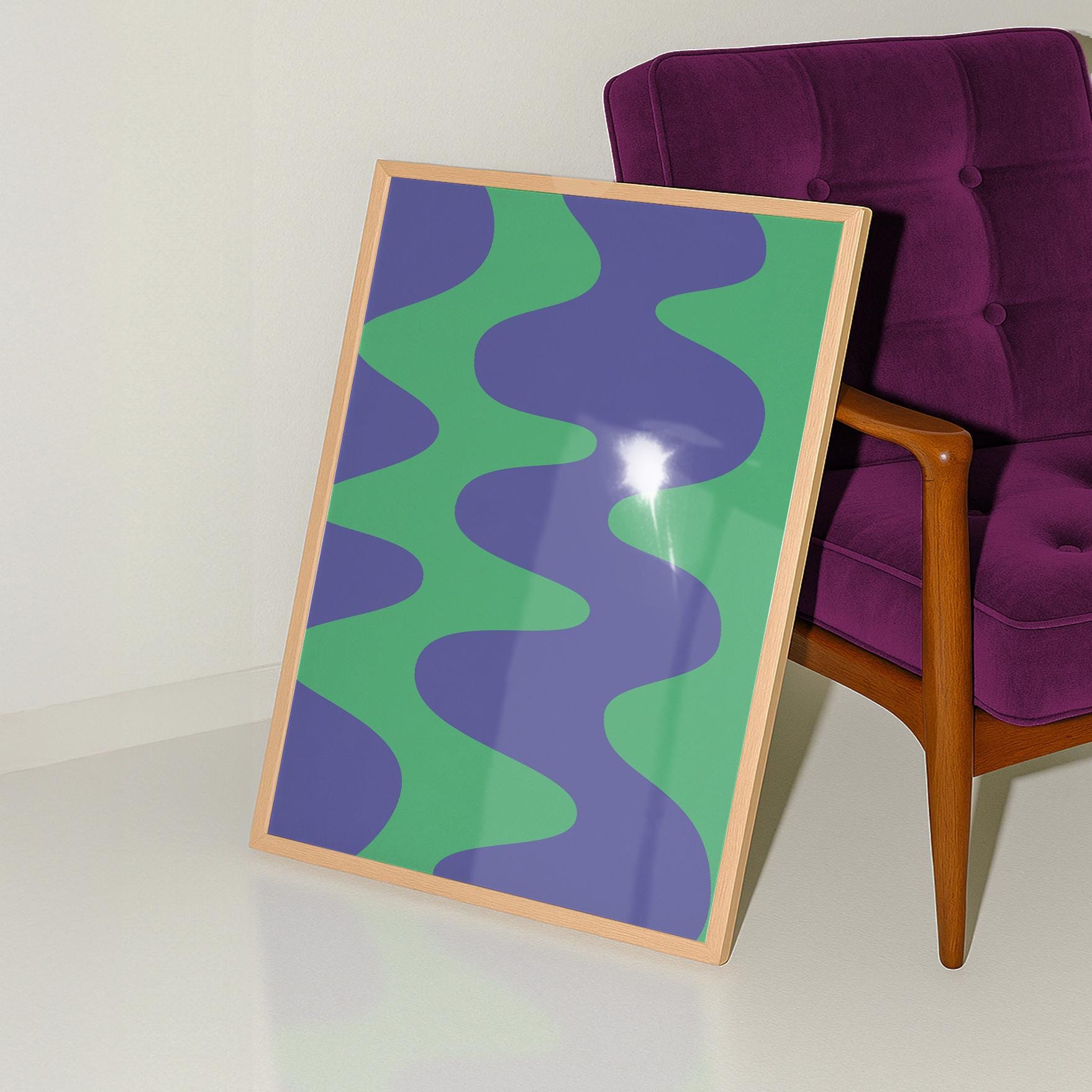 Abstract Print - Image 3