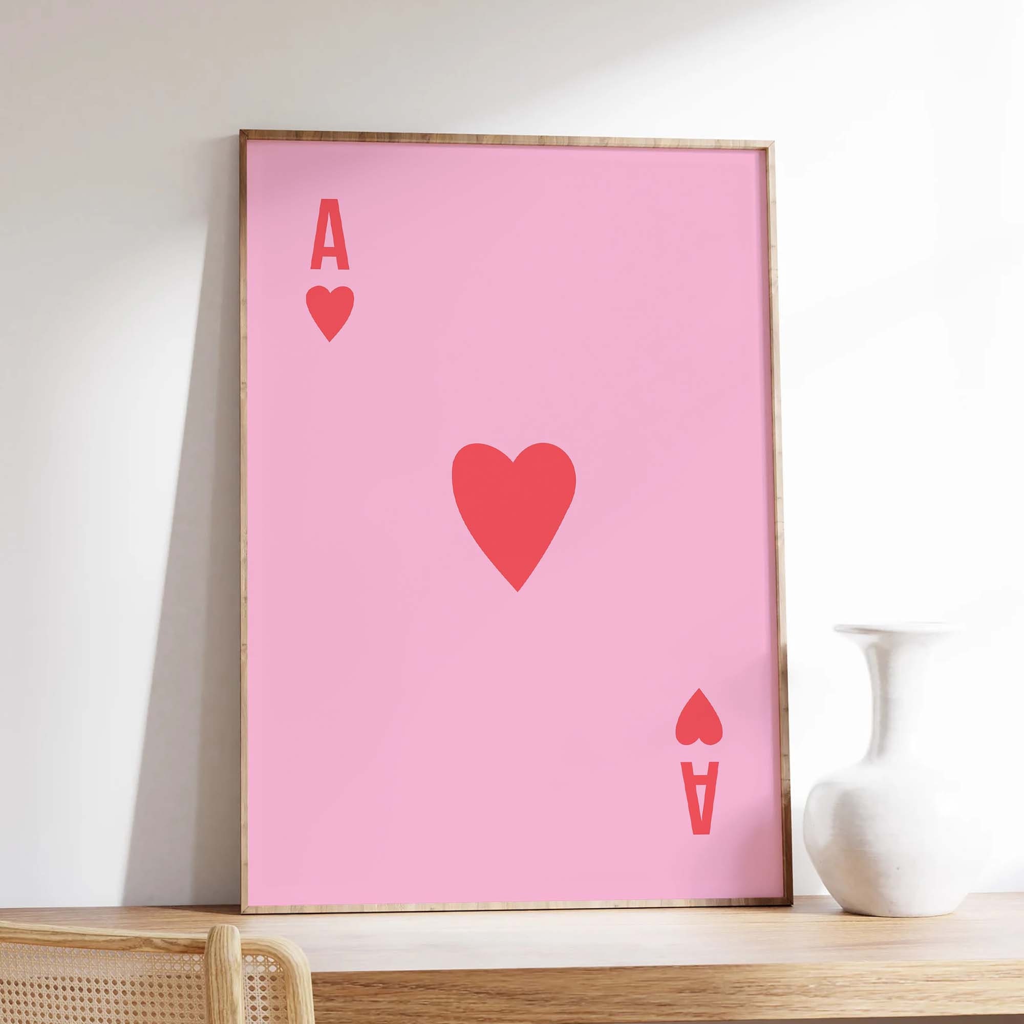 Ace of Hearts Print - Image 3