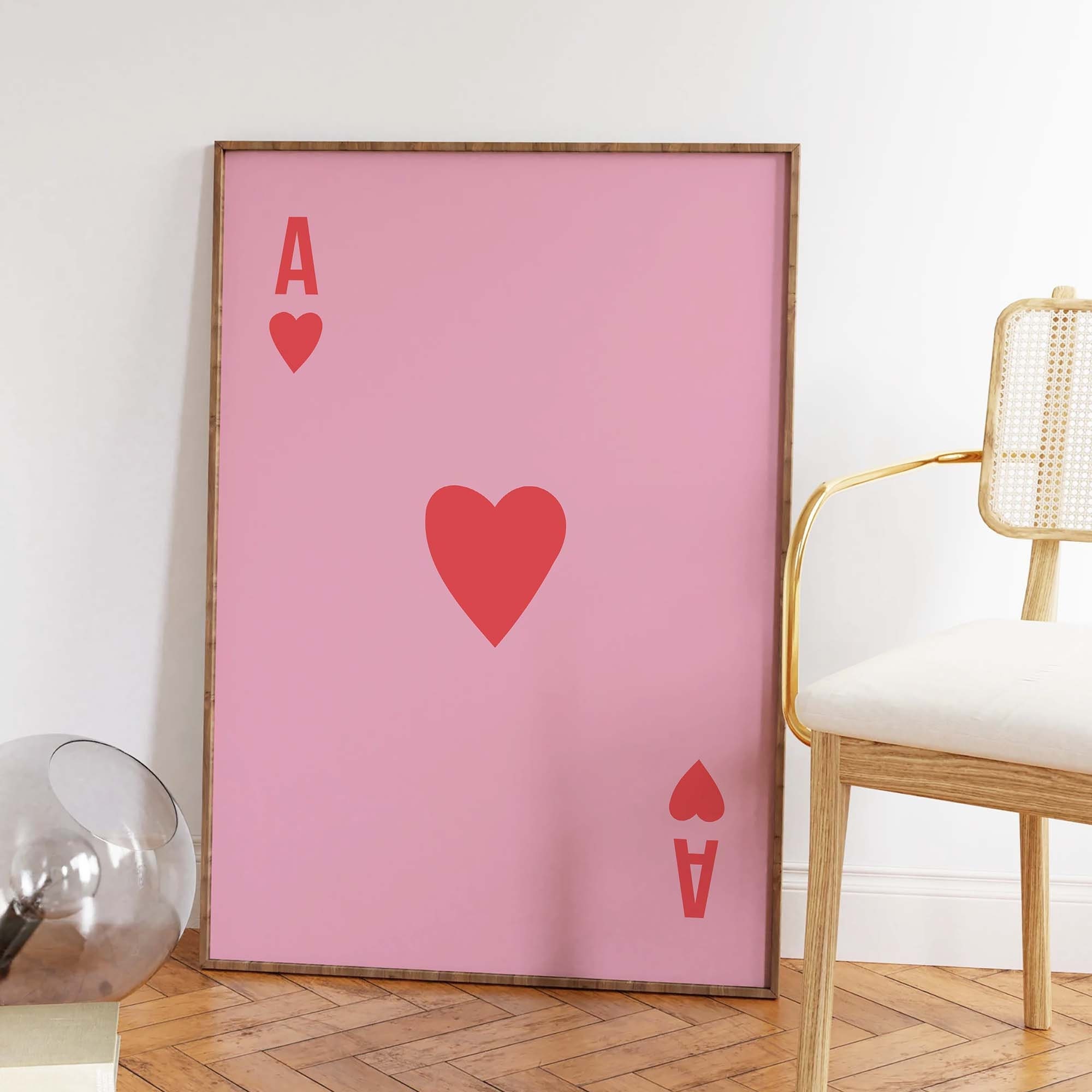 Ace of Hearts Print - Image 4