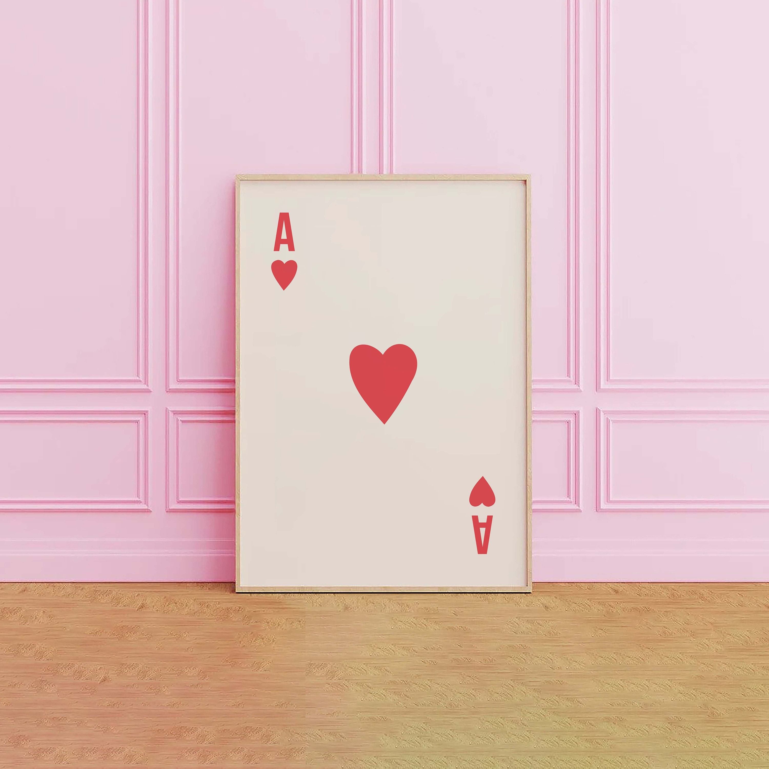 Ace of Hearts Print