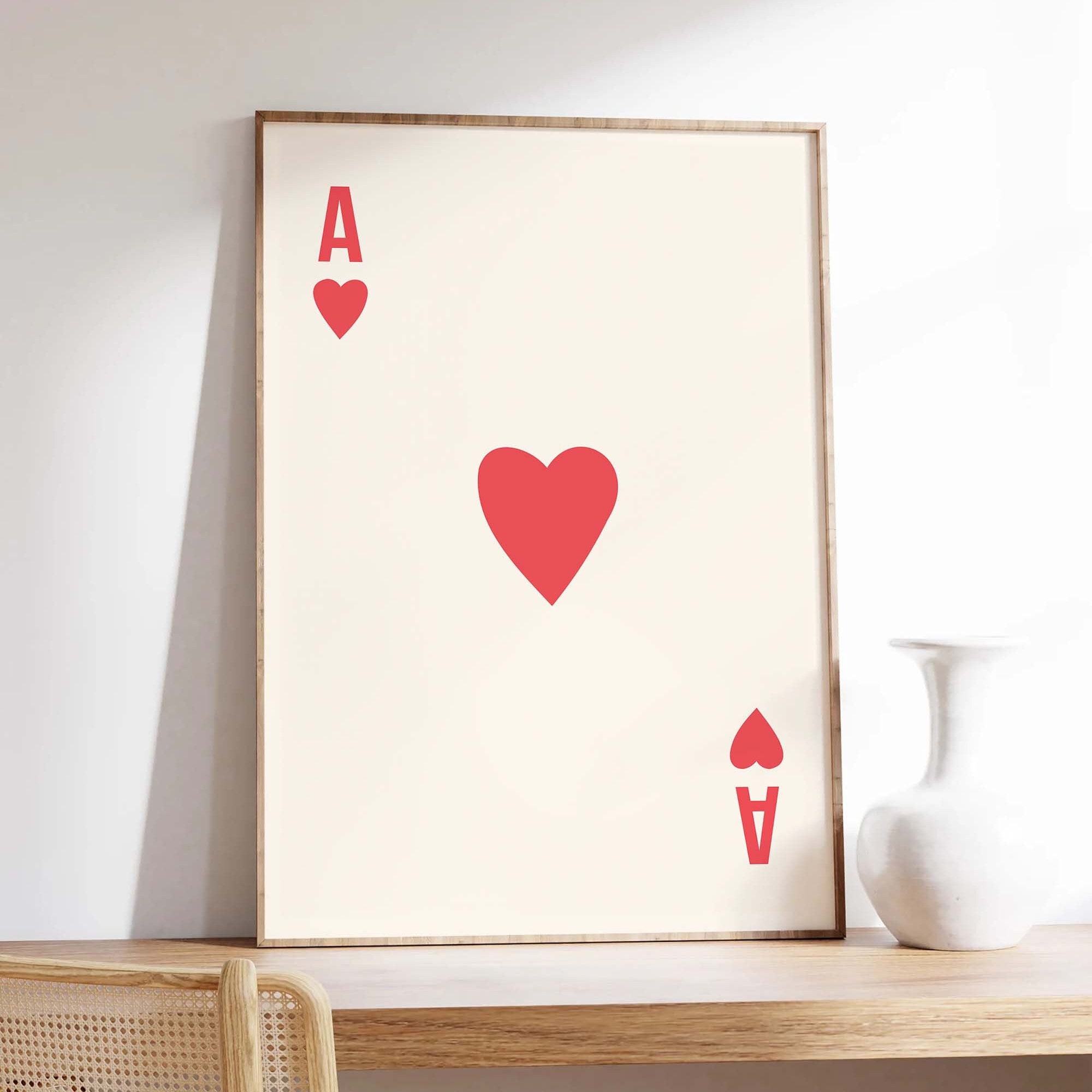Ace of Hearts Print - Image 2