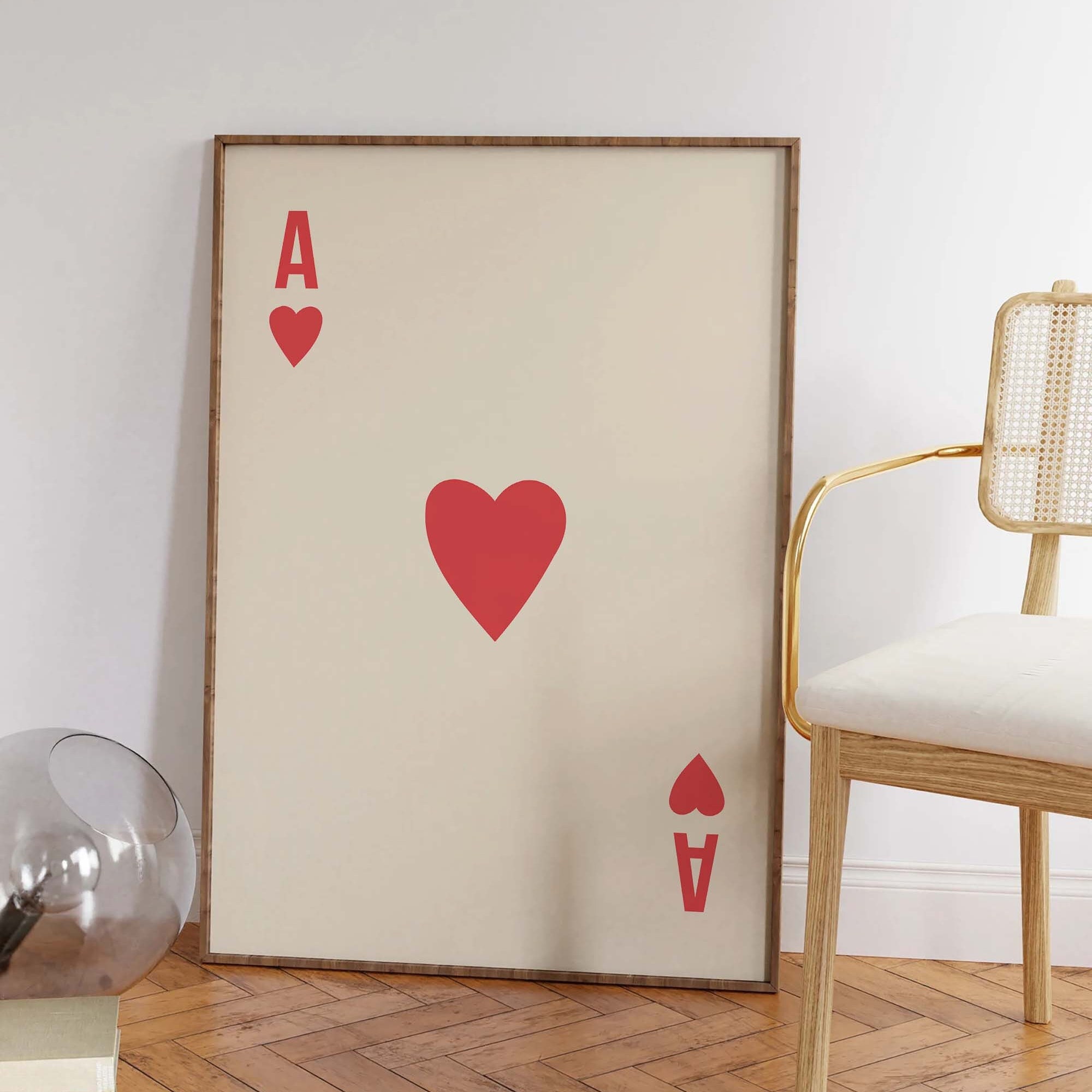 Ace of Hearts Print - Image 3