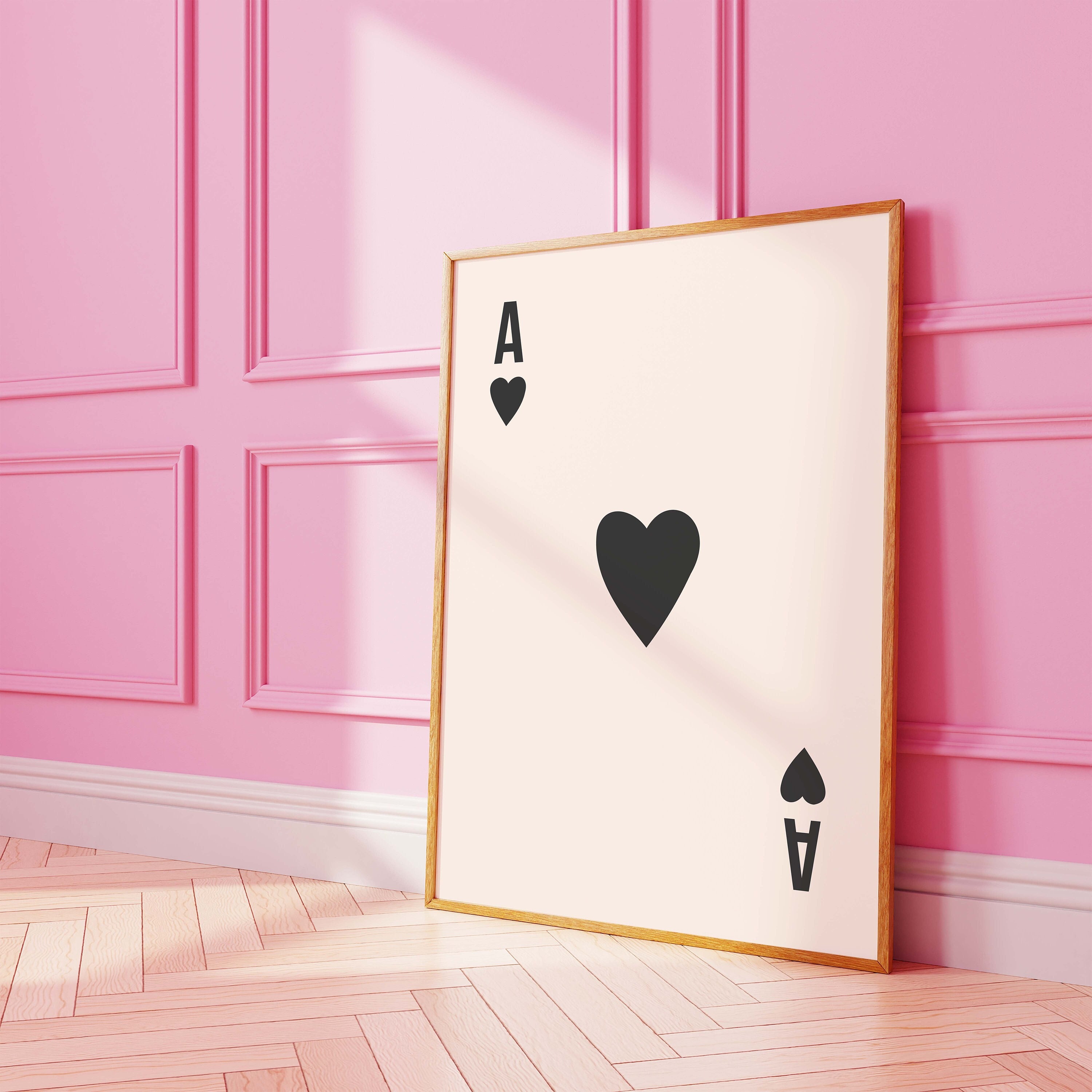 Ace of Hearts Print