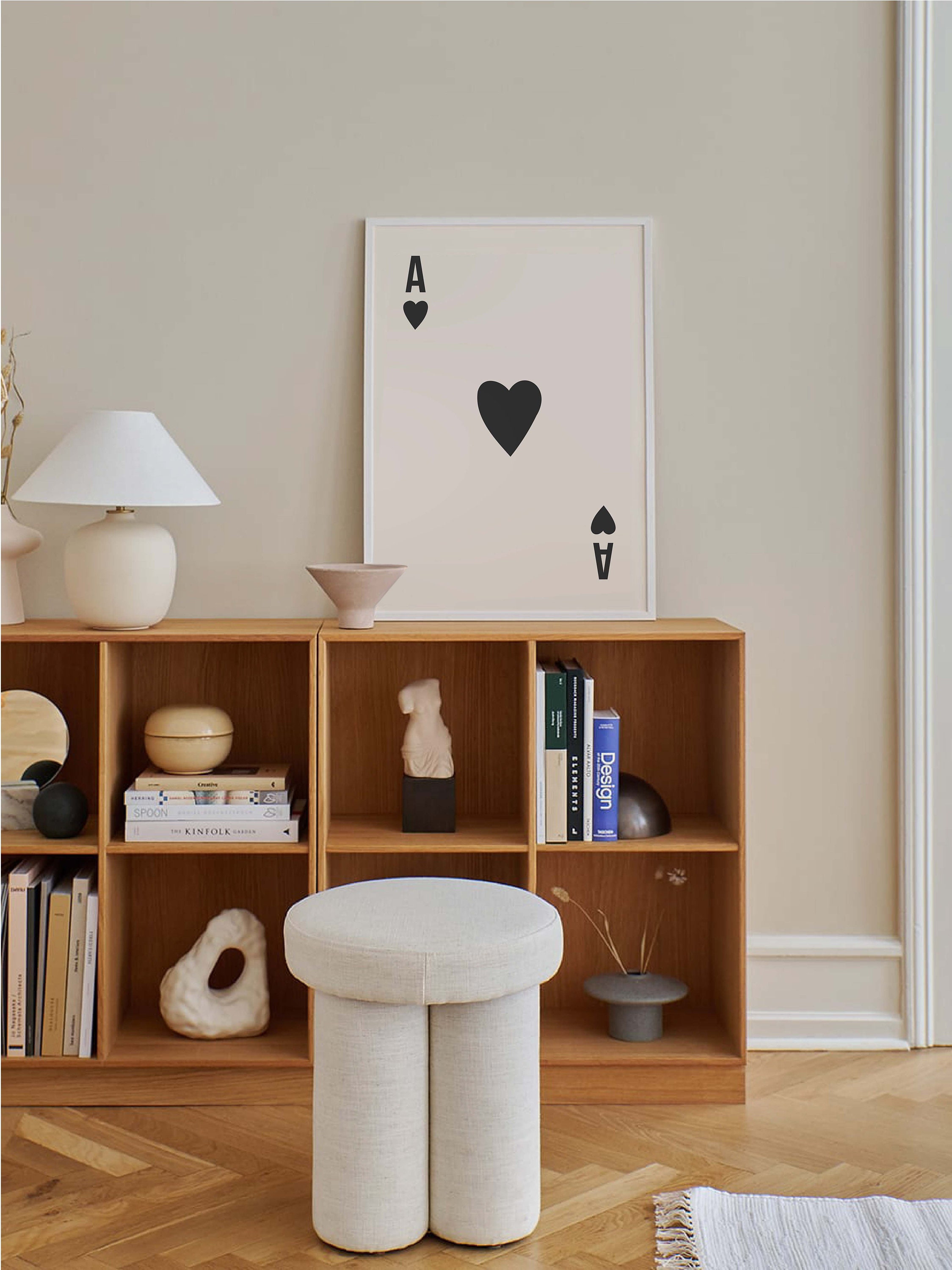 Ace of Hearts Print - Image 4
