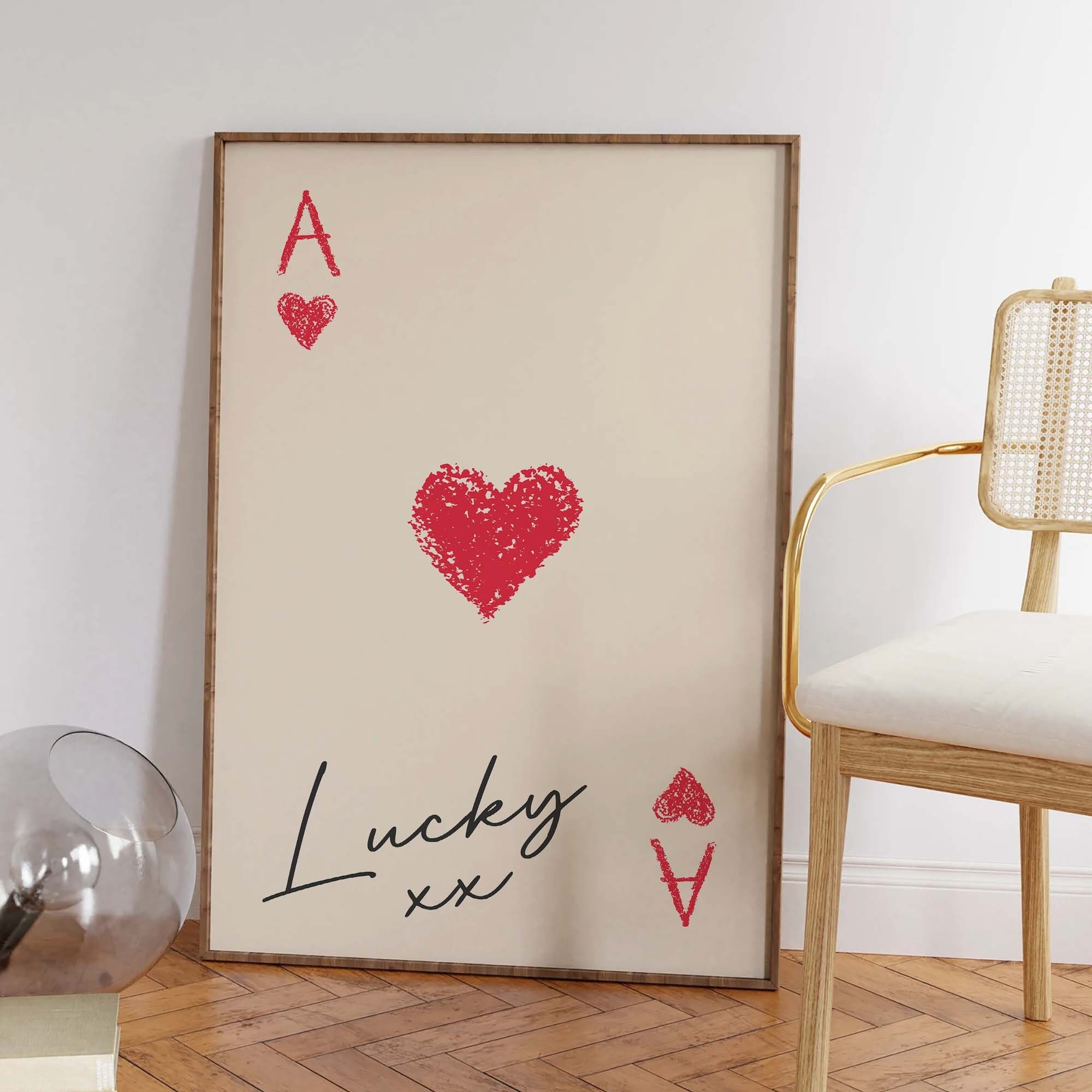 Ace of Hearts Print - Image 4
