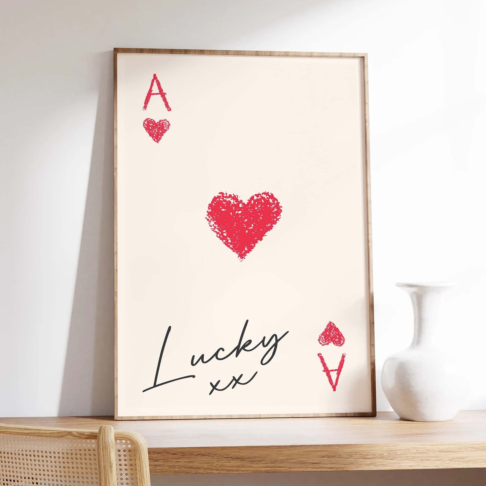 Ace of Hearts Print - Image 5