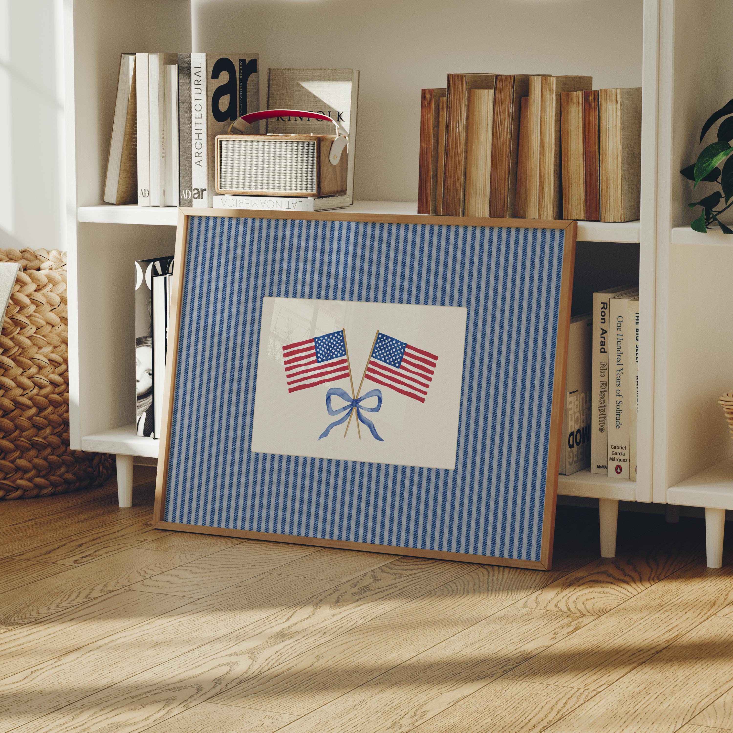 American Flag Print