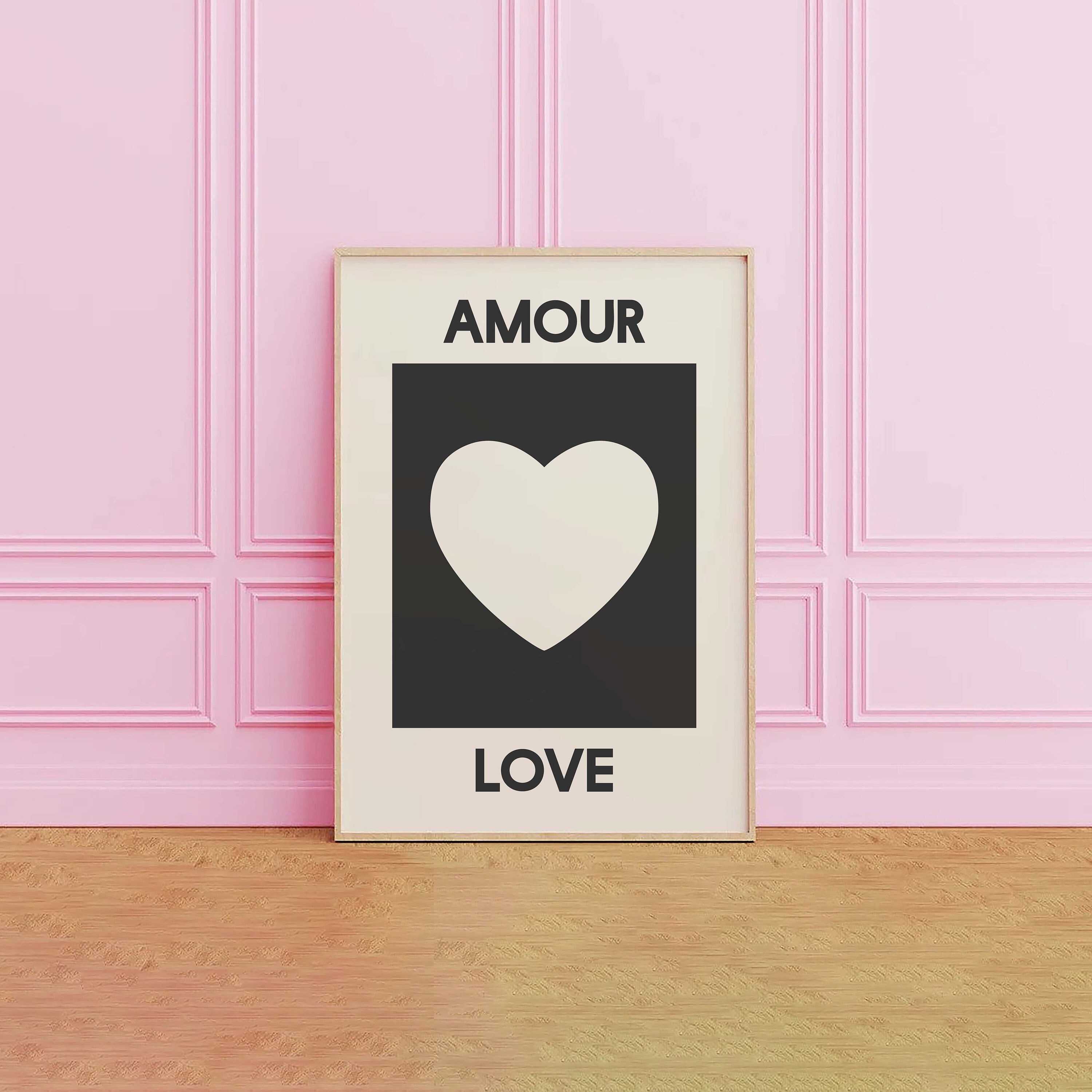 Amour Love Print
