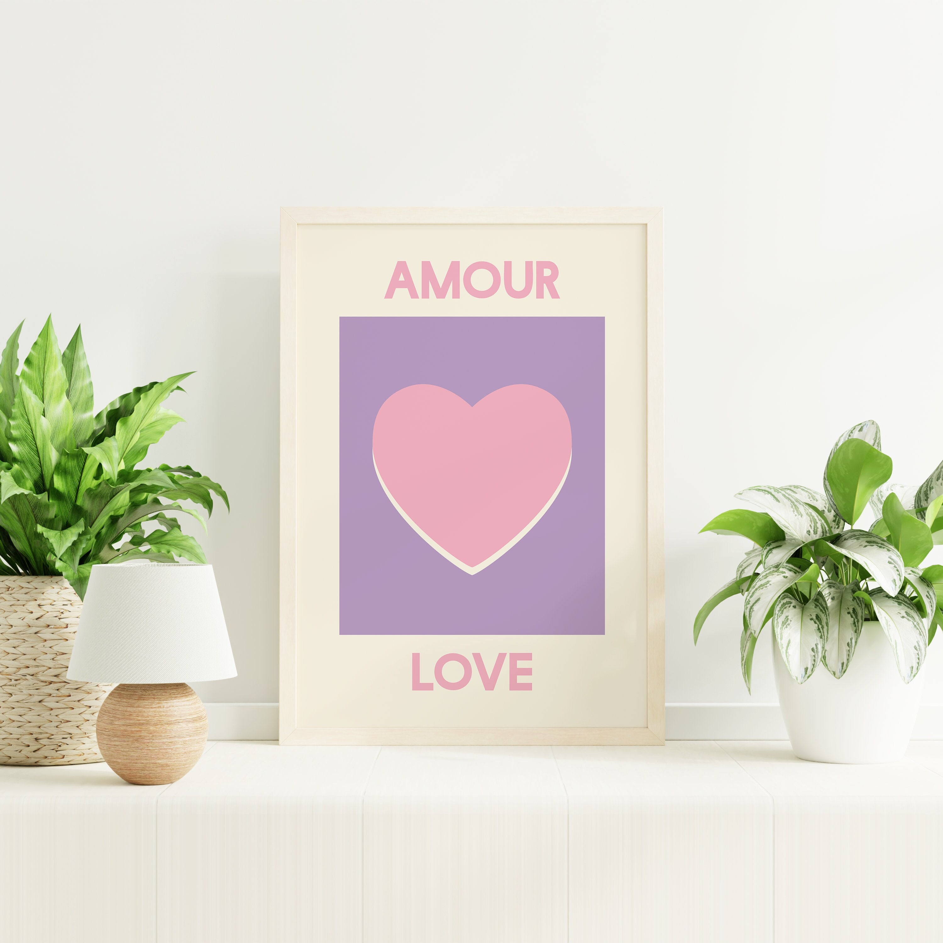Amour Love Print