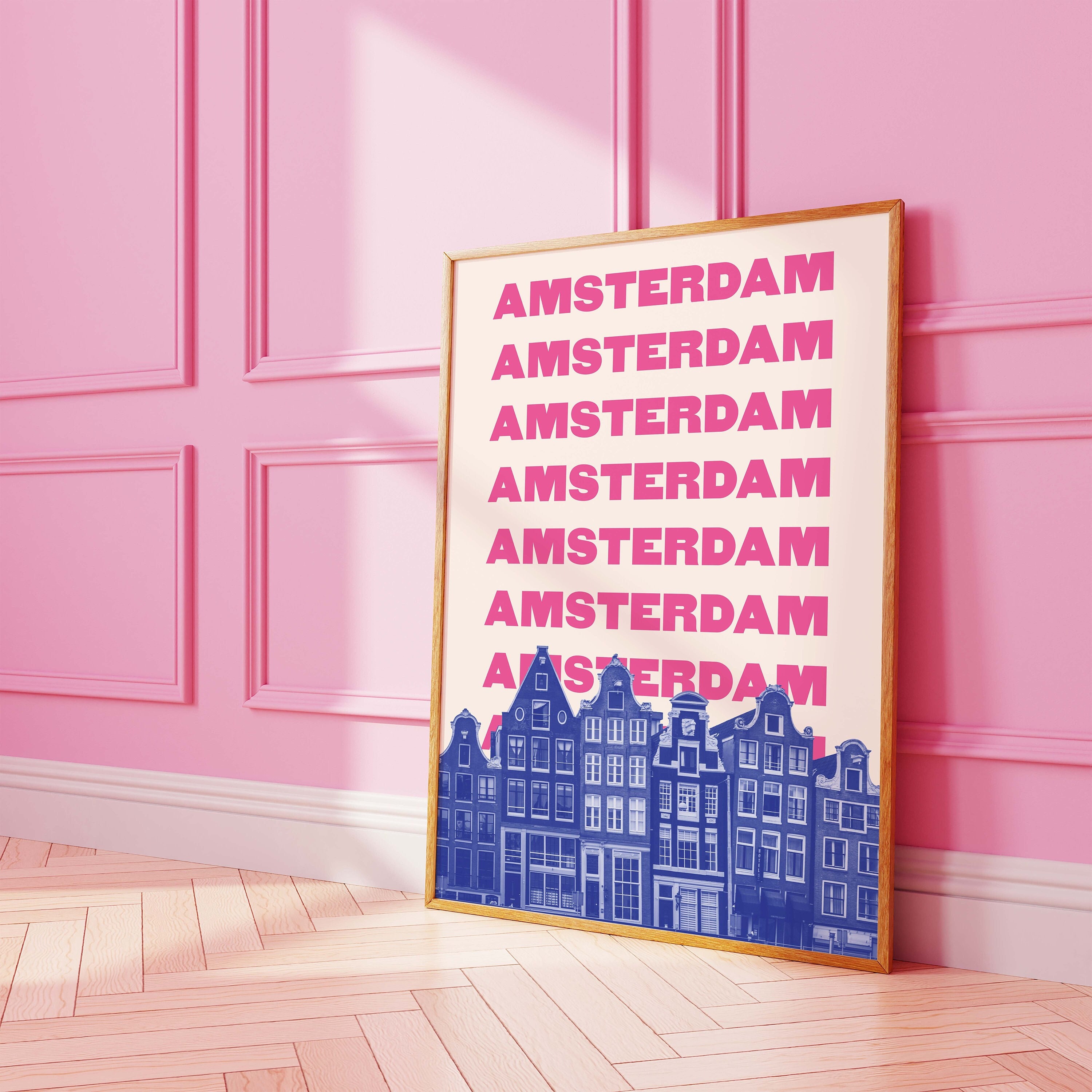 Amsterdam Travel Print