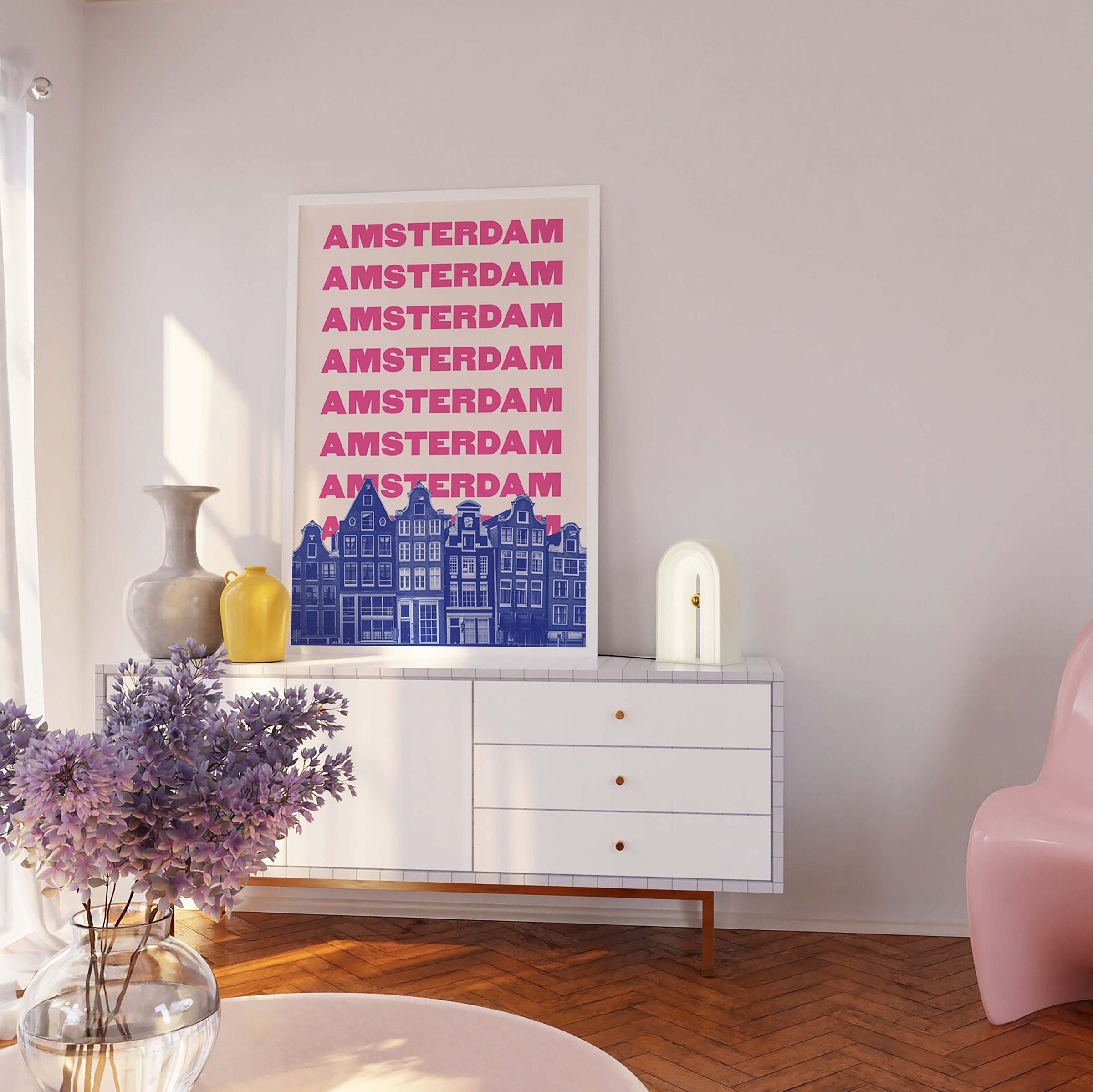 Amsterdam Travel Print - Image 3