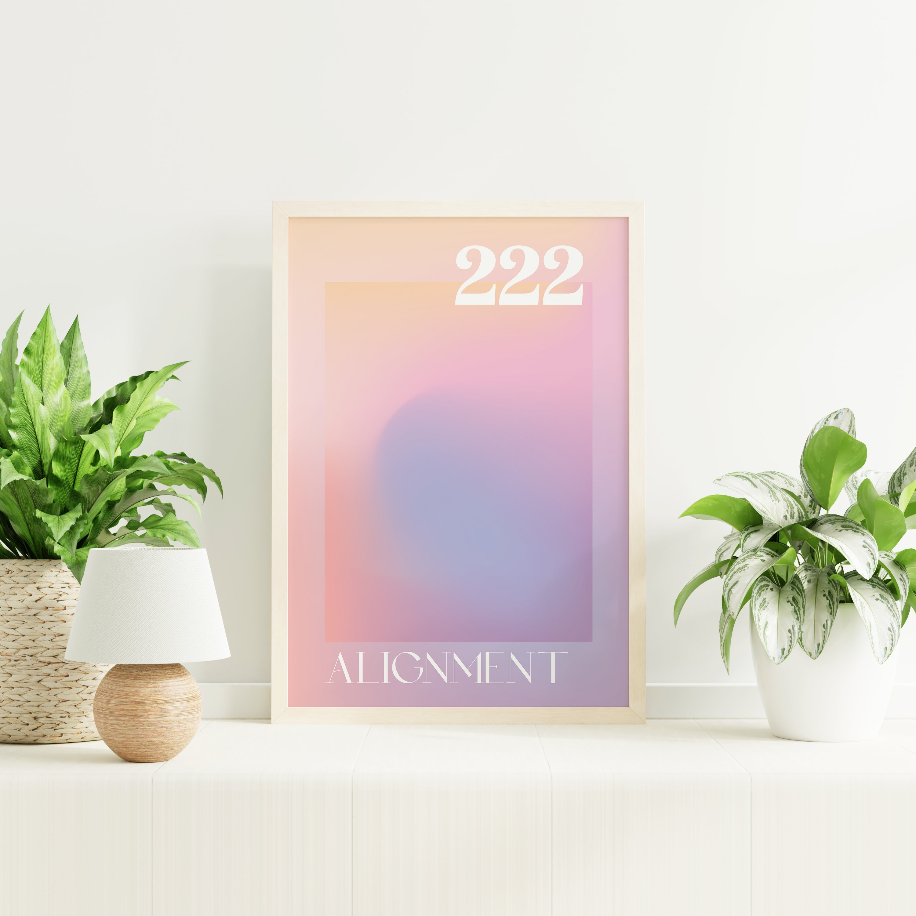 Angel Number 222 Alignment Print - Image 3