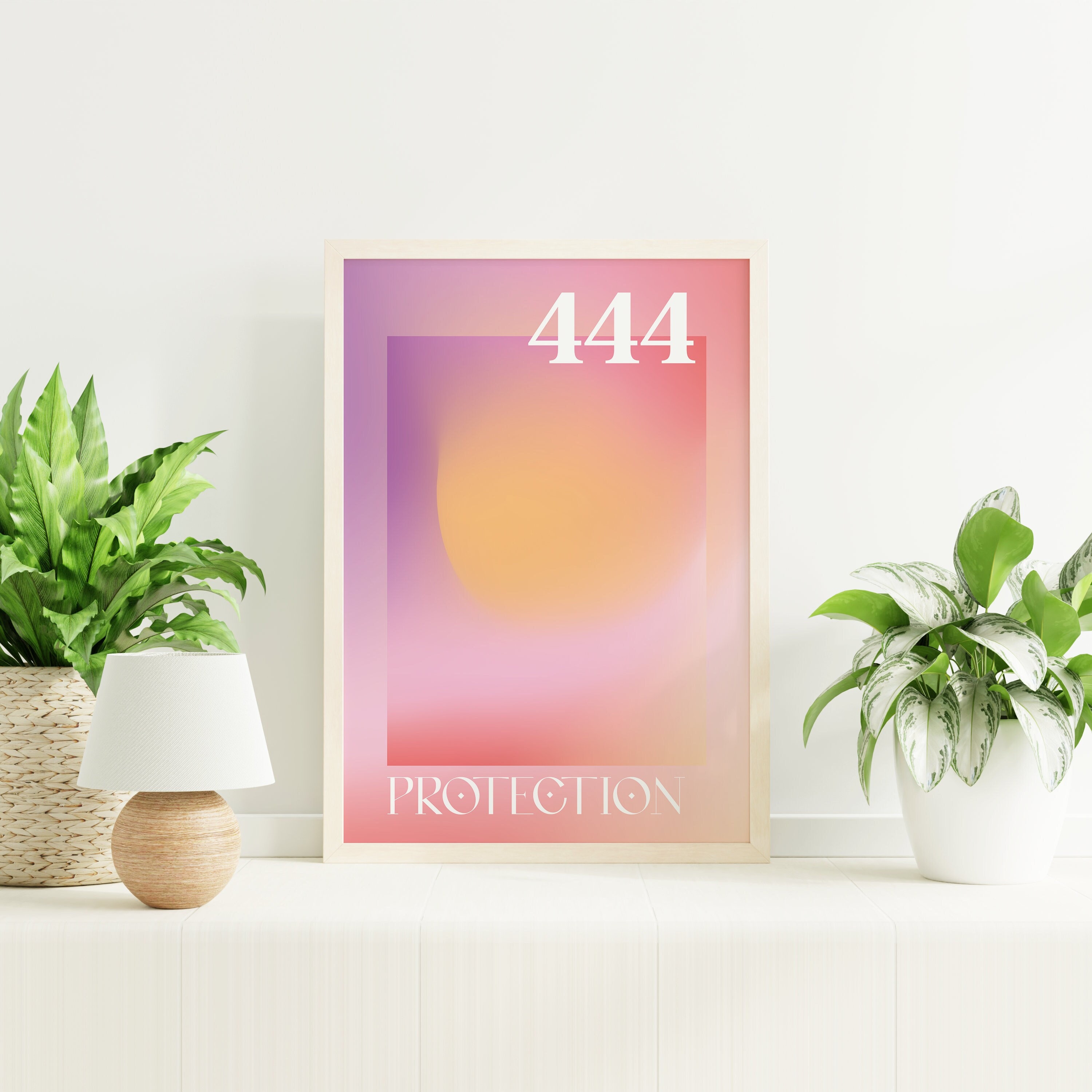 Angel Number 444 Protection Print - Image 2