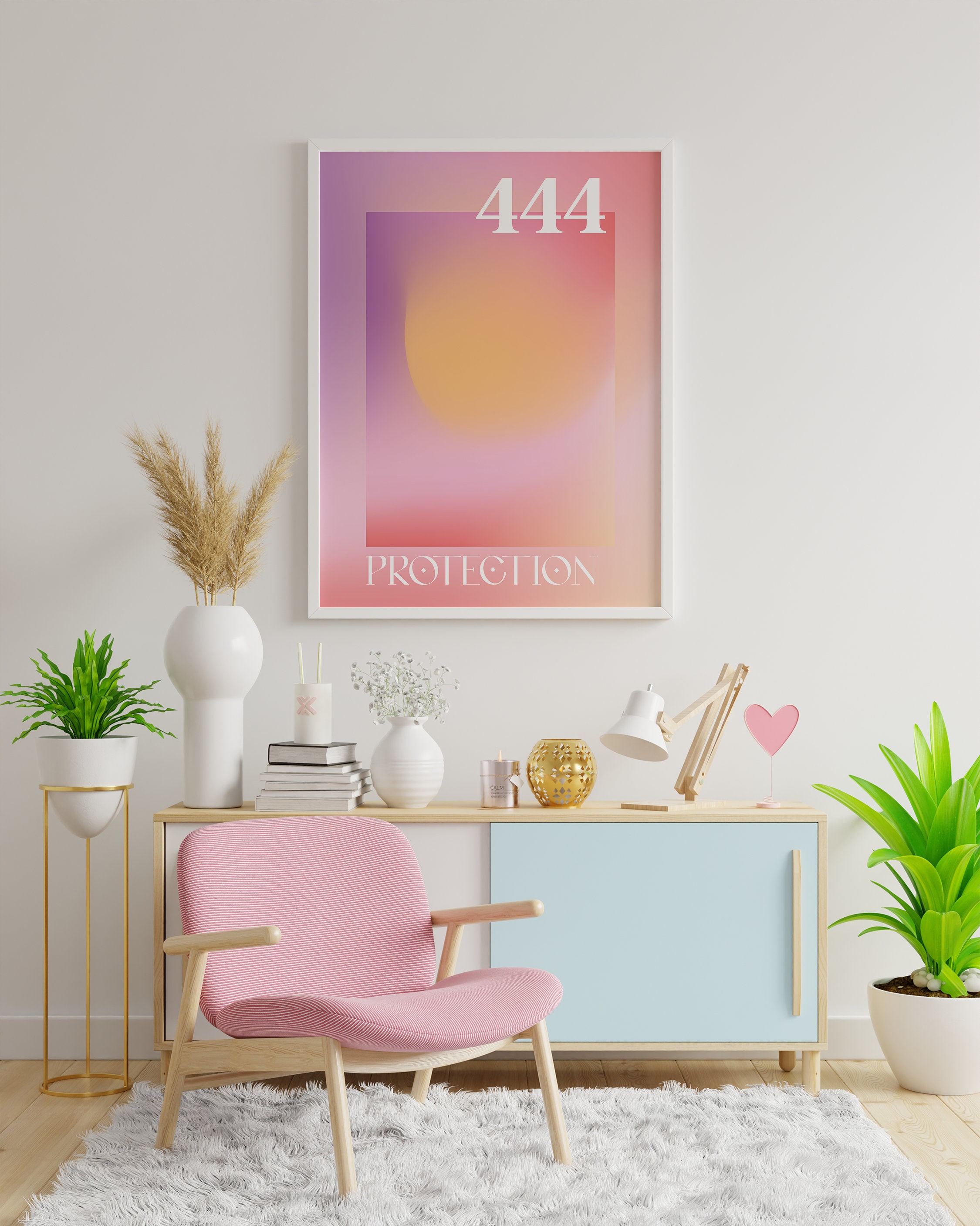 Angel Number 444 Protection Print - Image 5