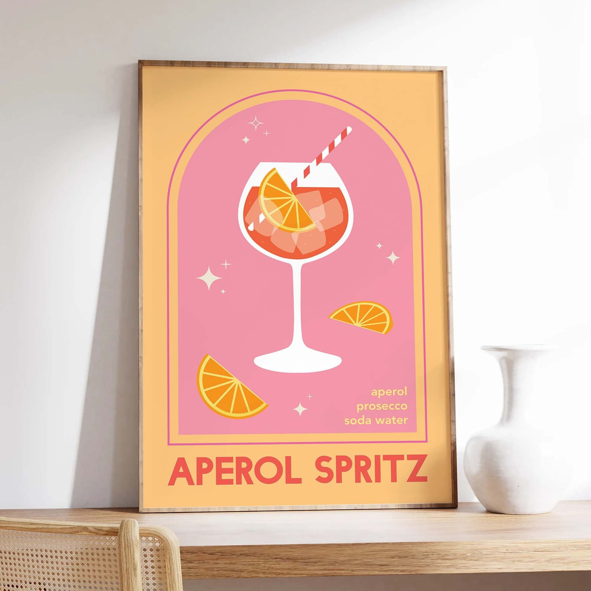 Aperol Spritz Cocktail Print - Image 4