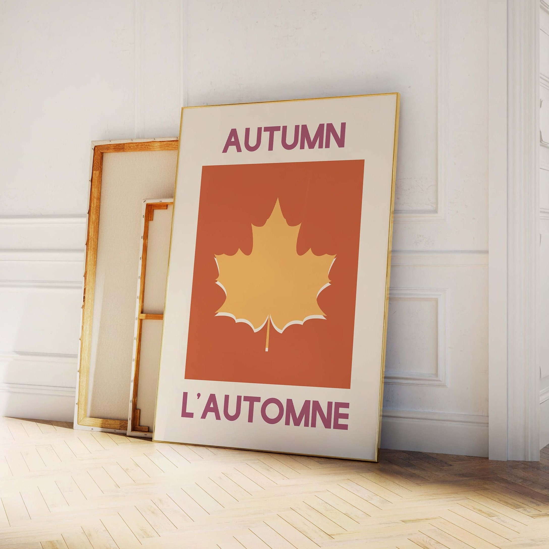 Autumn Leaf Print - Image 2