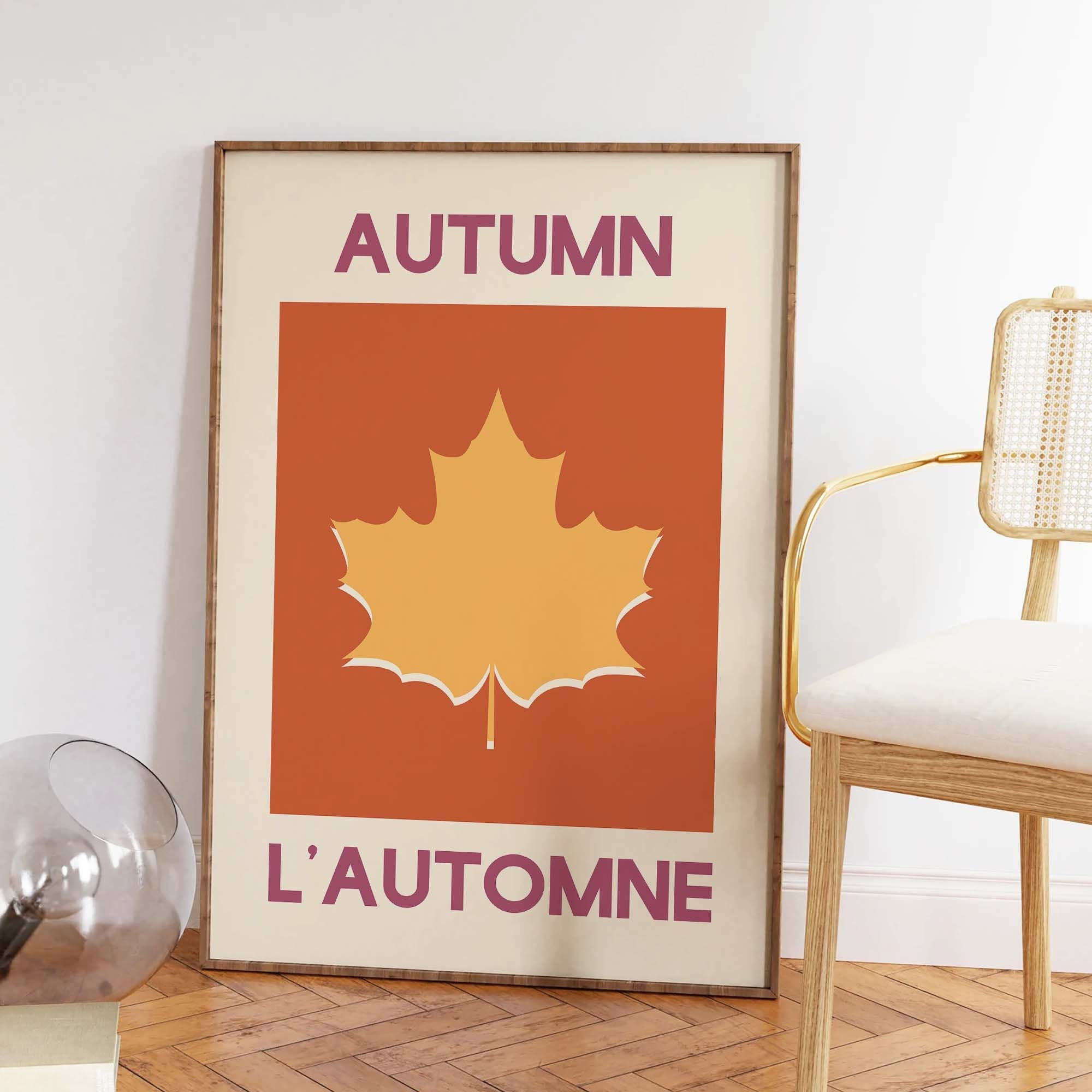 Autumn Leaf Print - Image 5