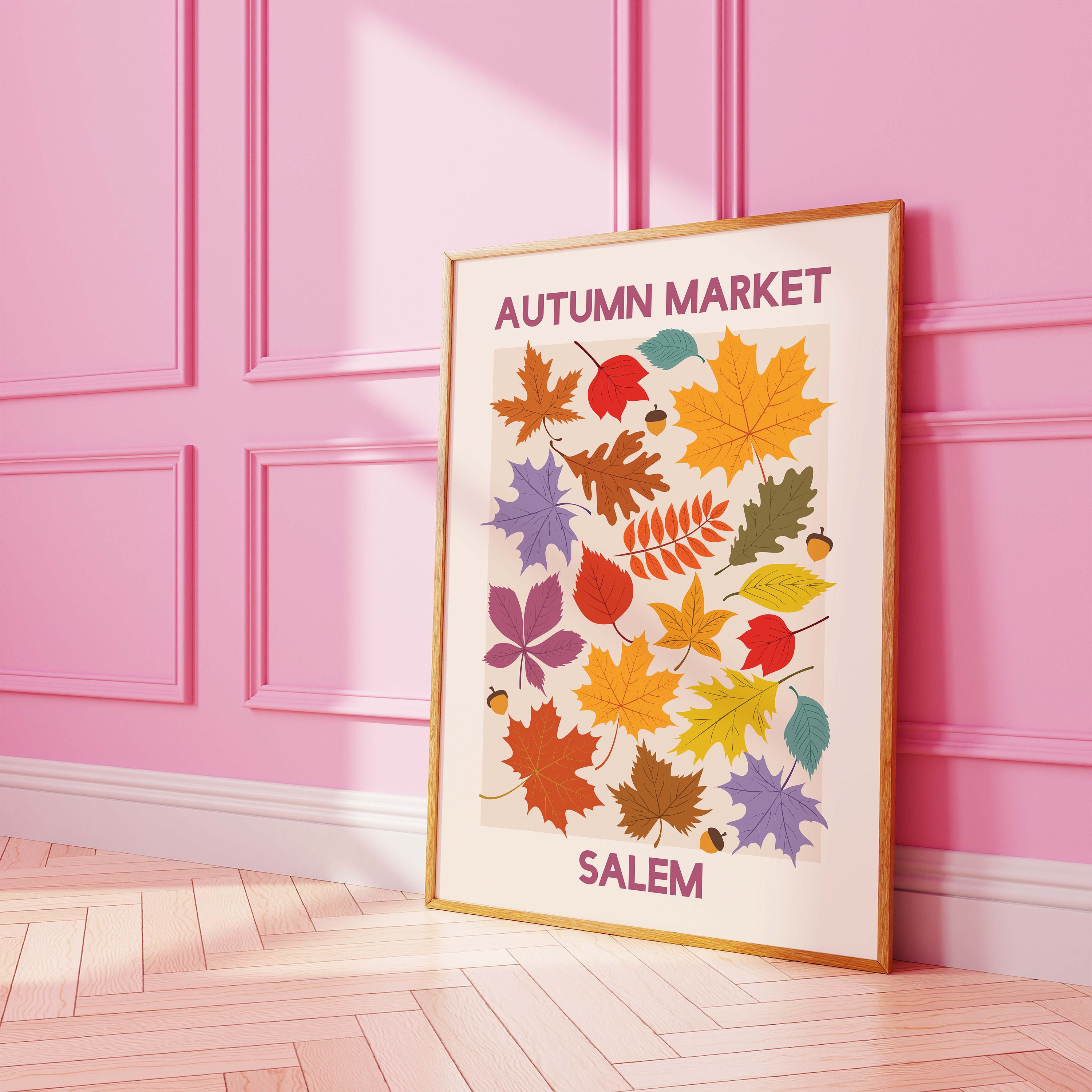 Autumn Market Salem Print - Image 5
