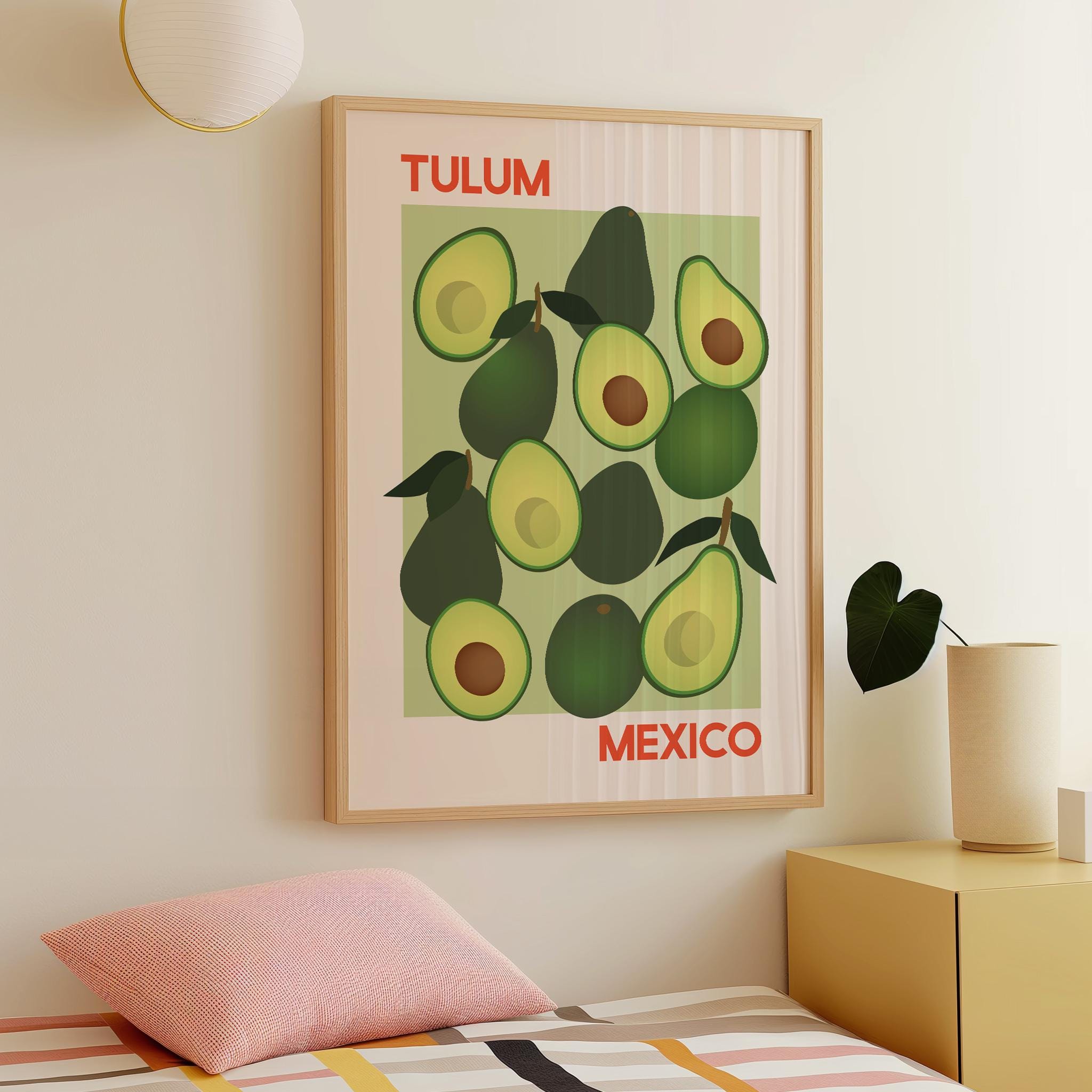 Avocado Tulum Mexico Print - Image 2