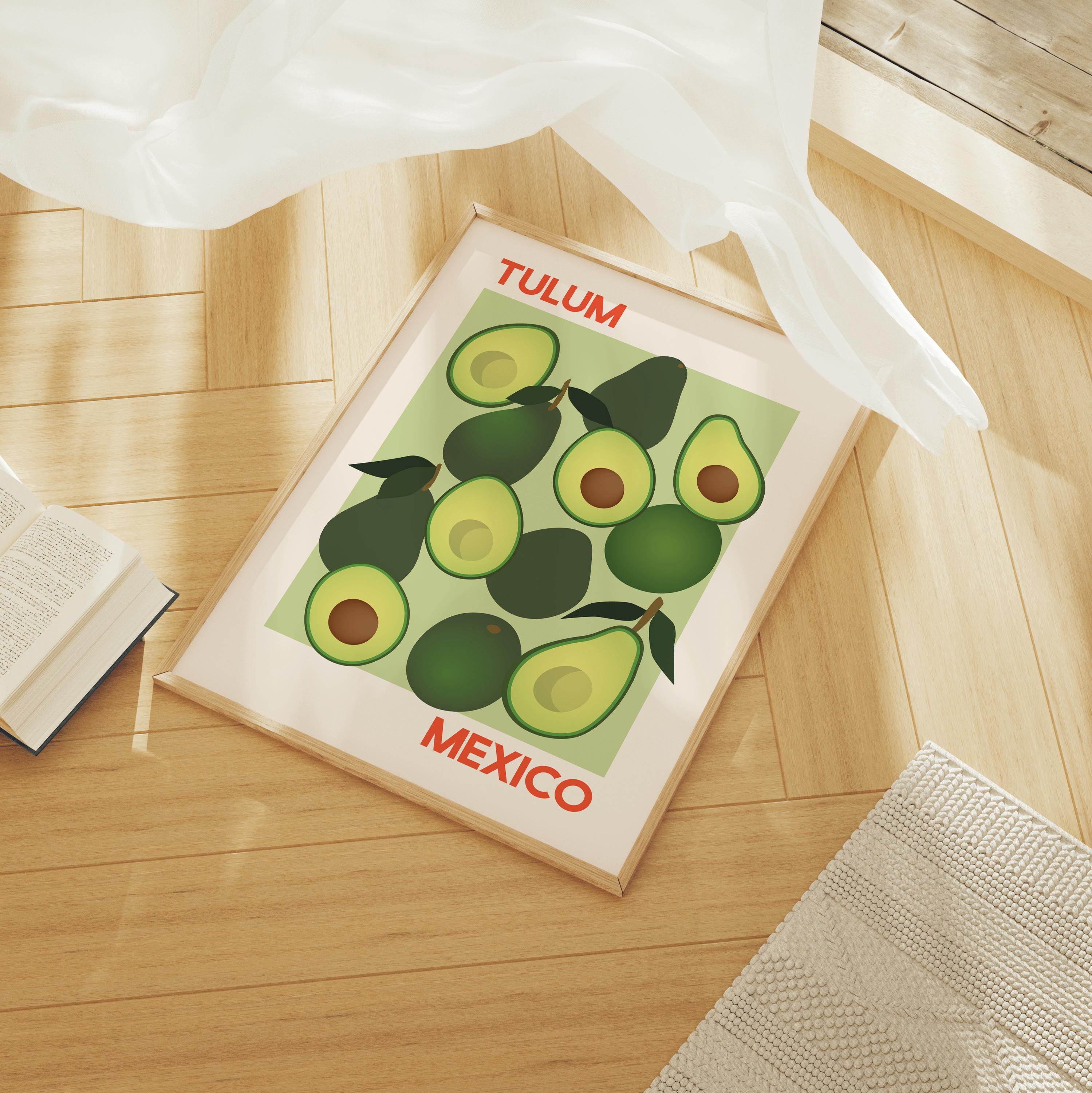 Avocado Tulum Mexico Print - Image 3