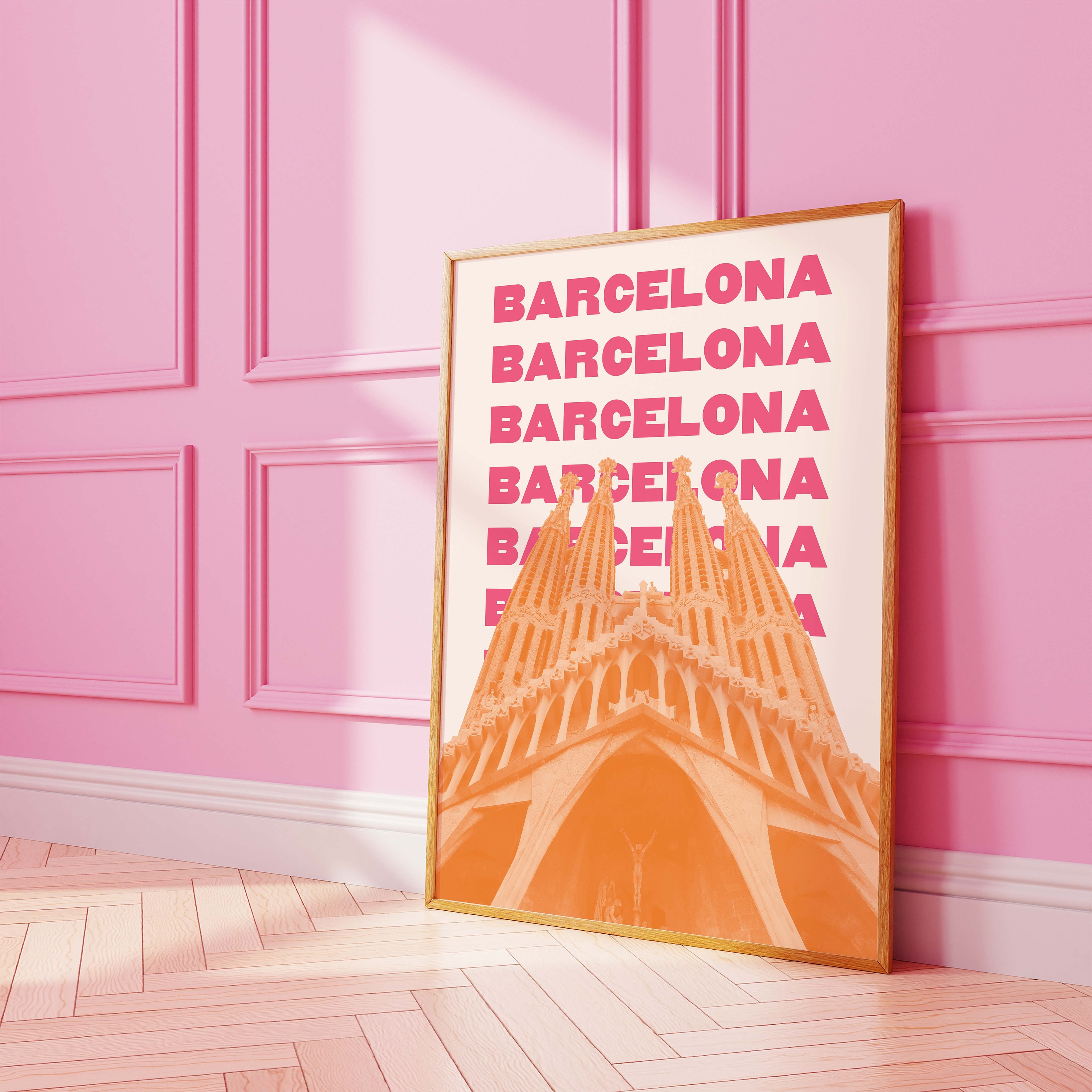 Barcelona Travel Print - Image 3