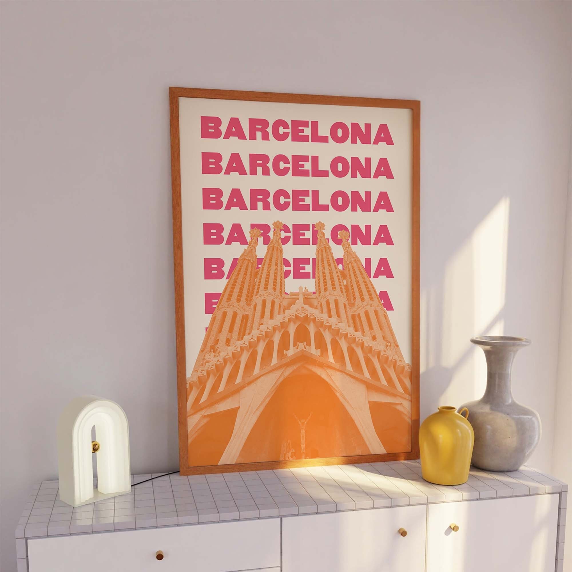 Barcelona Travel Print - Image 4