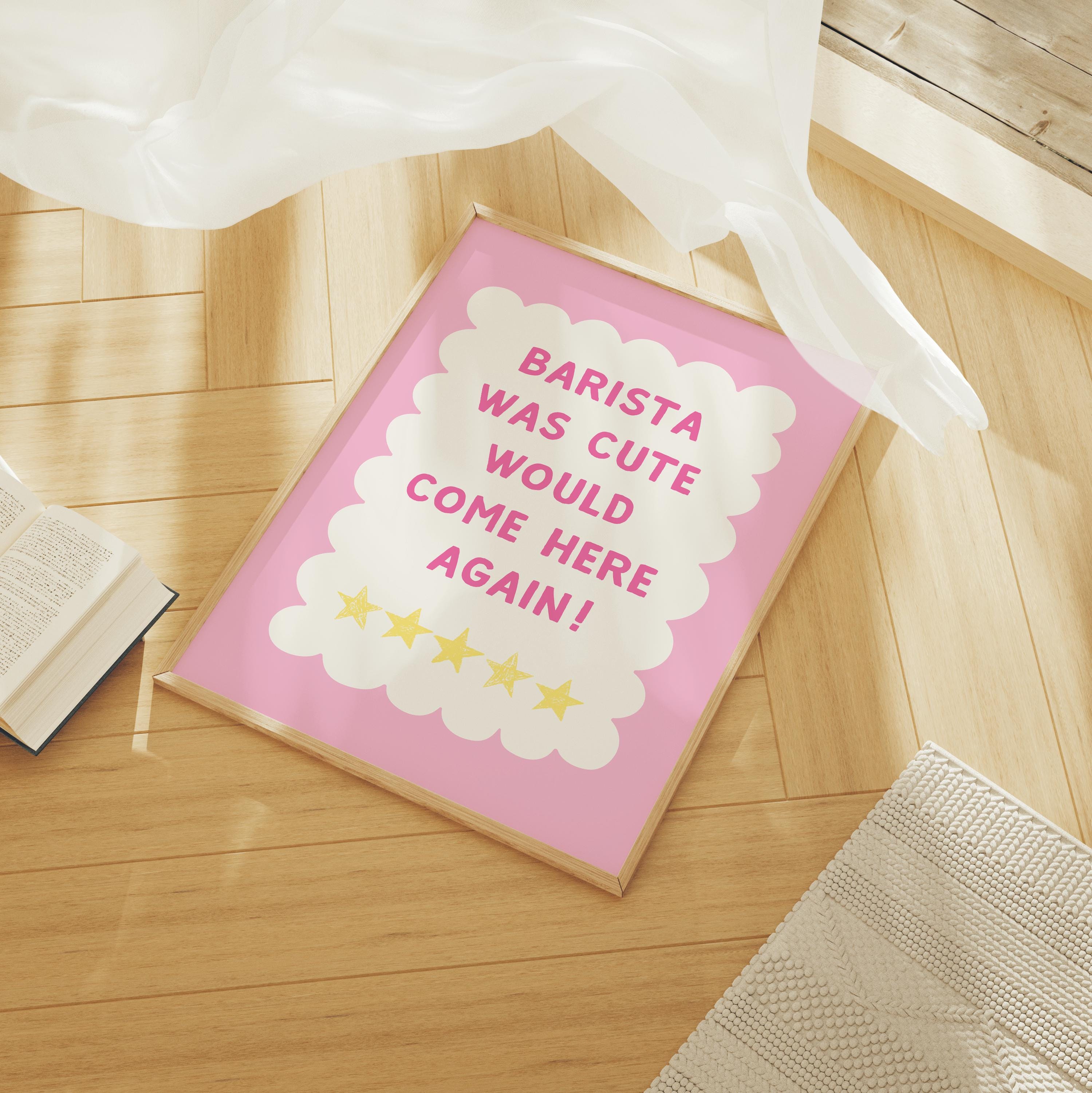 Barista Was Cute Print - Image 2