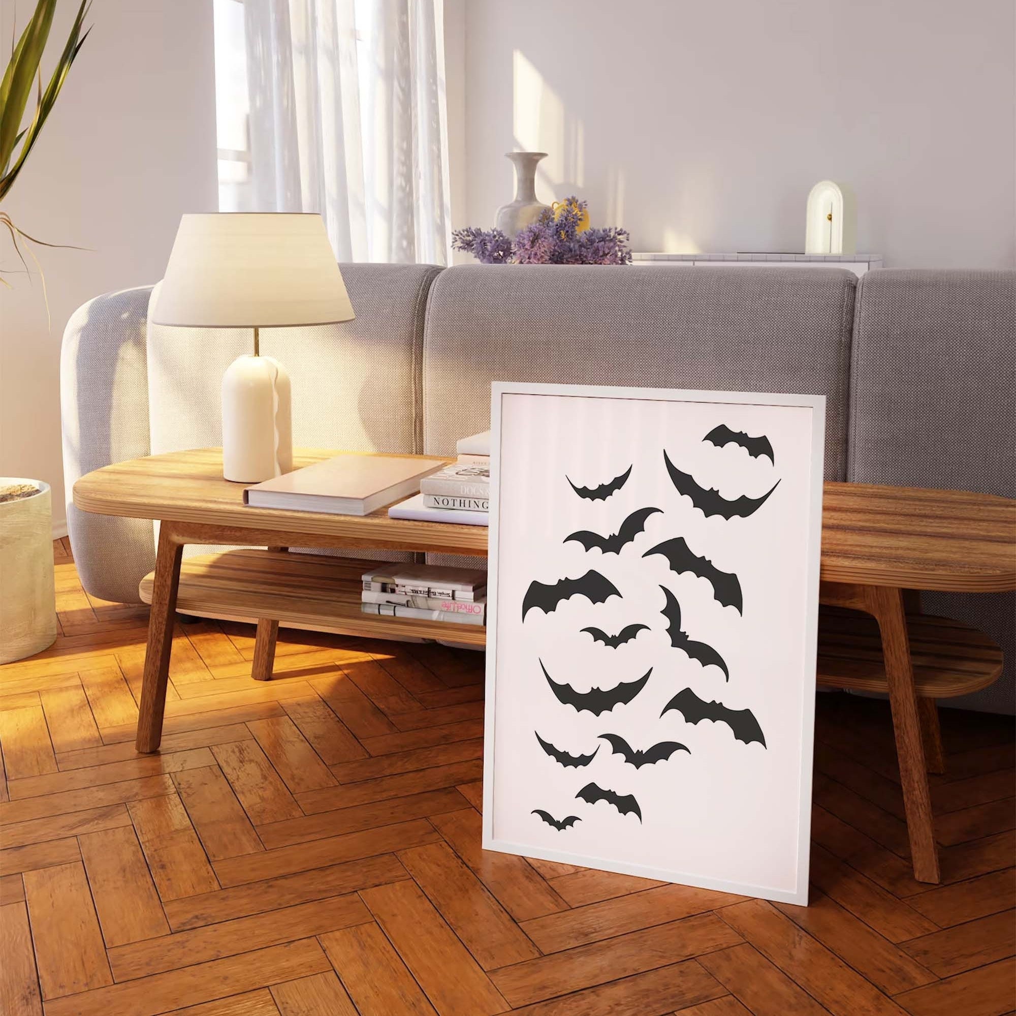 Bats Print - Image 2