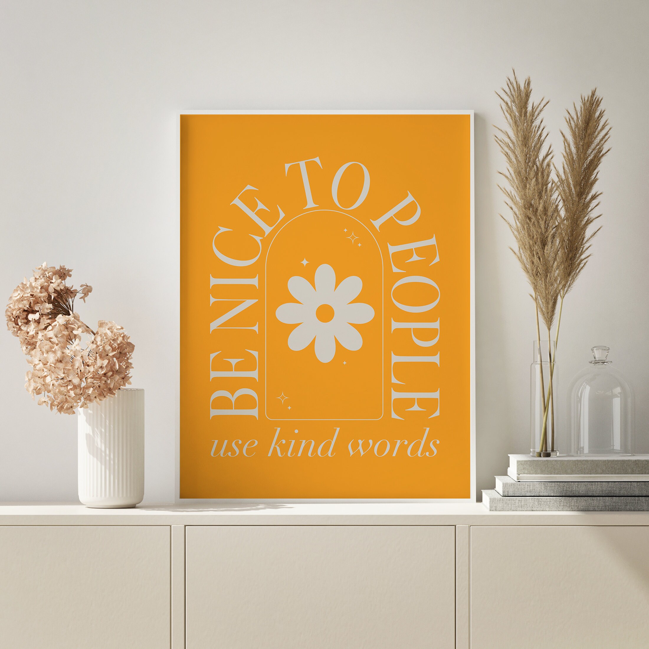 Be Nice To People Print