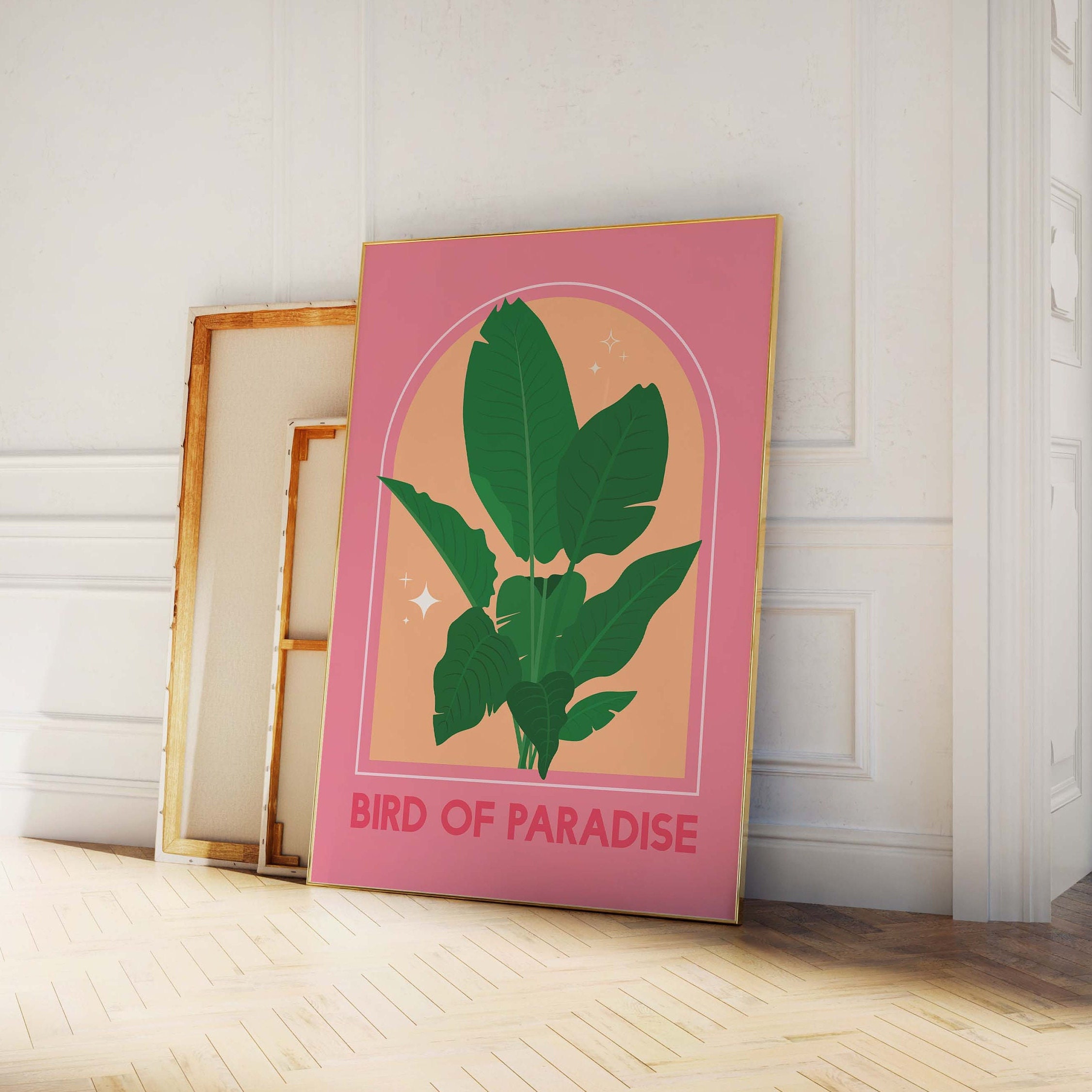 Bird of Paradise House Plant Print - Image 3