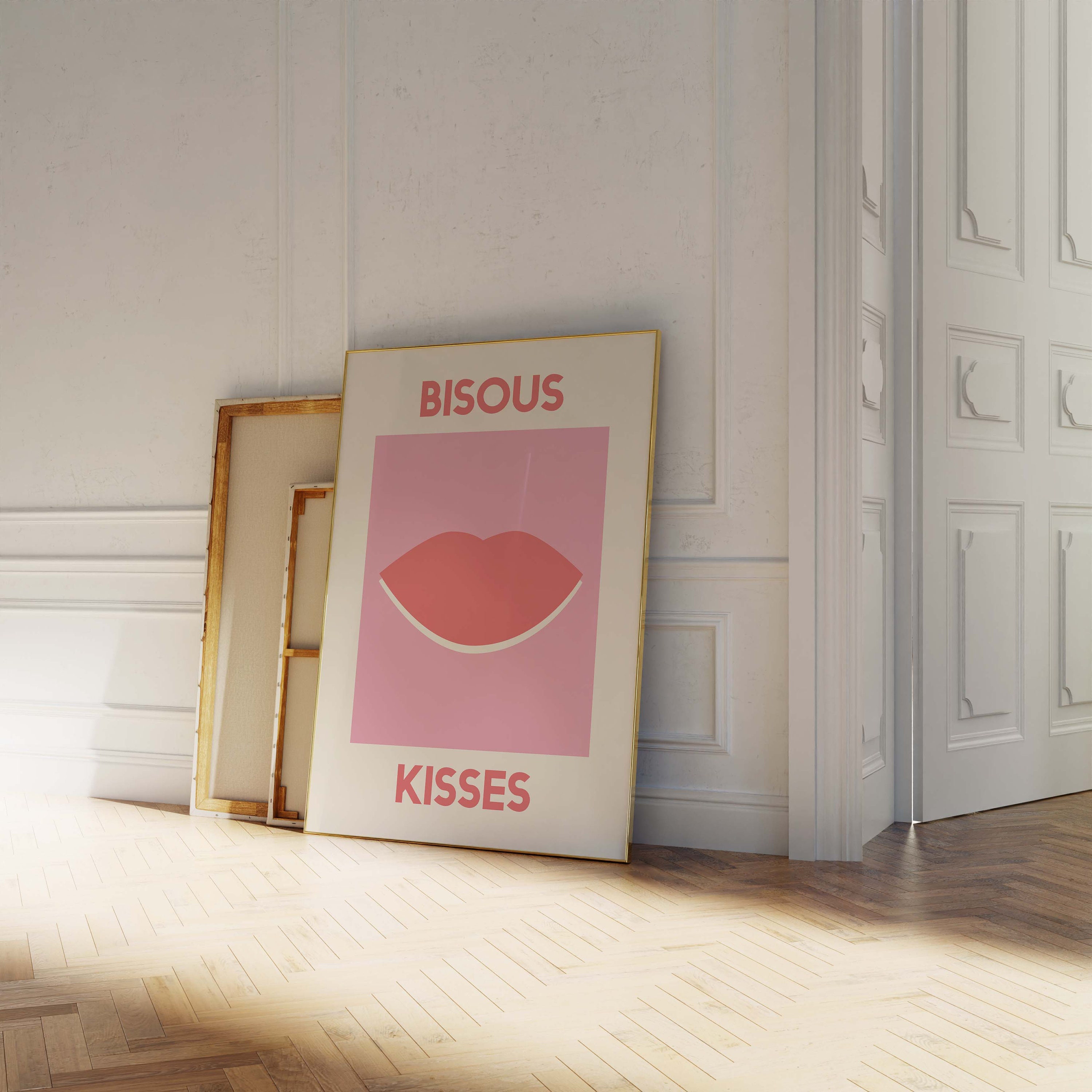 Bisous Kisses Print - Image 3
