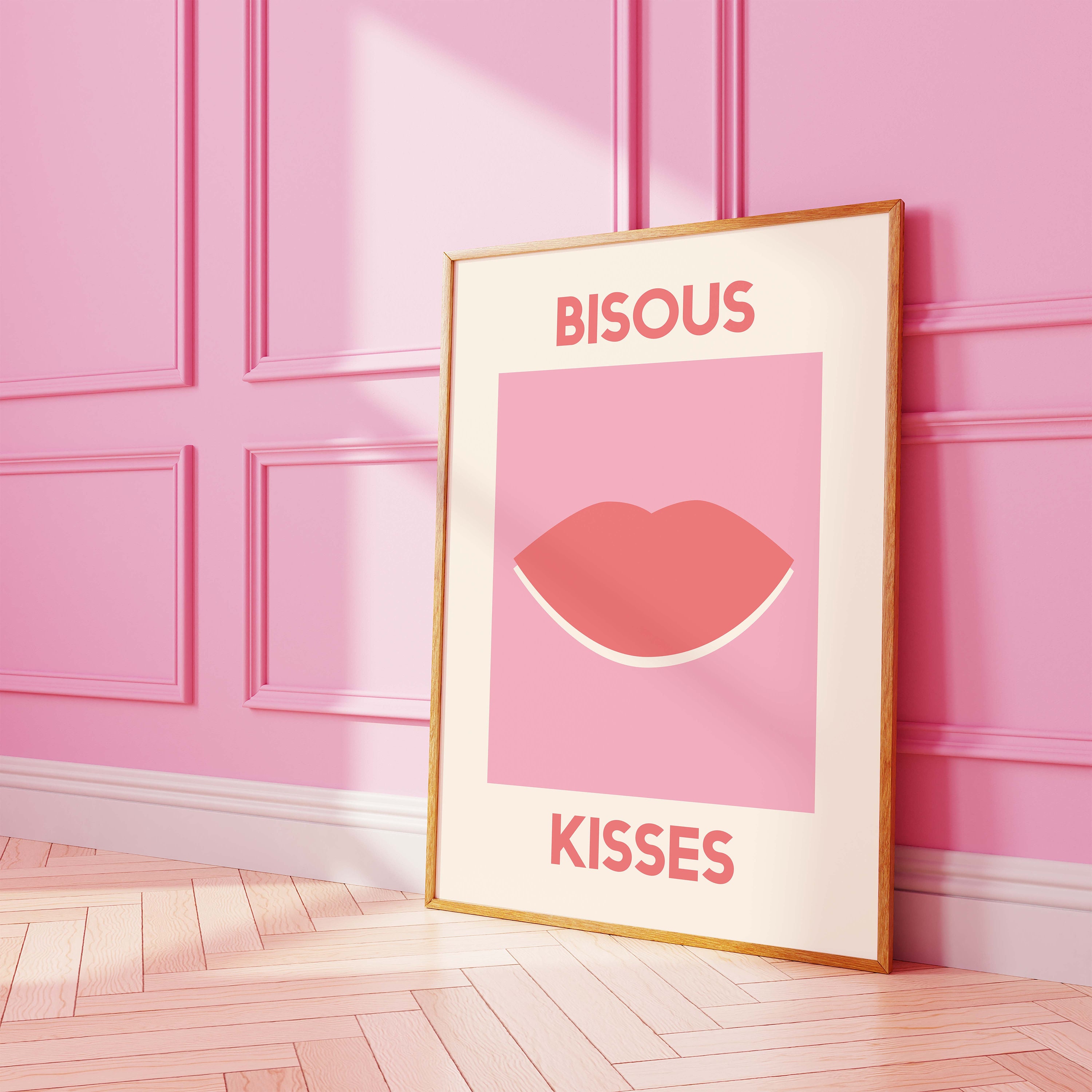 Bisous Kisses Print - Image 4