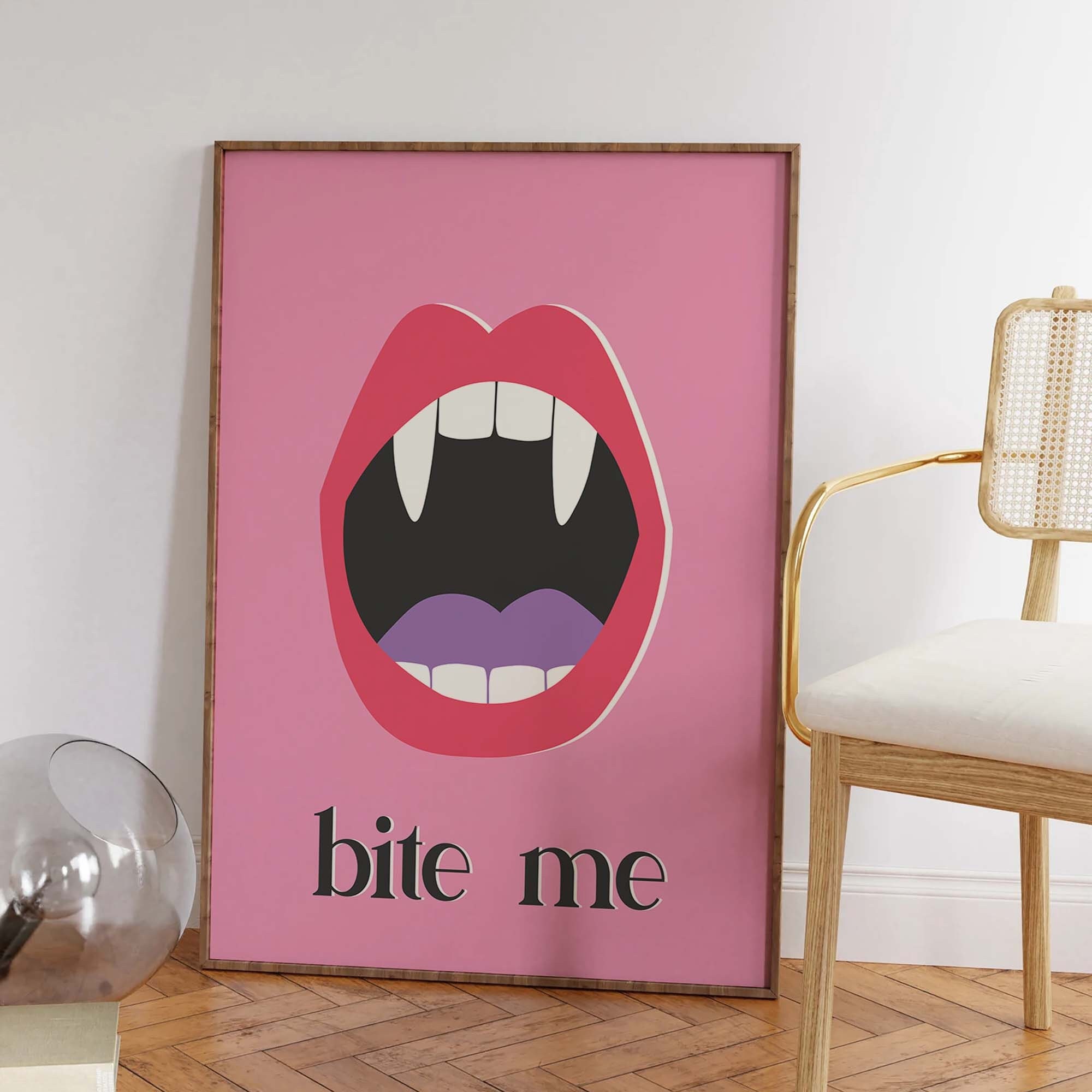 Bite Me Print - Image 4
