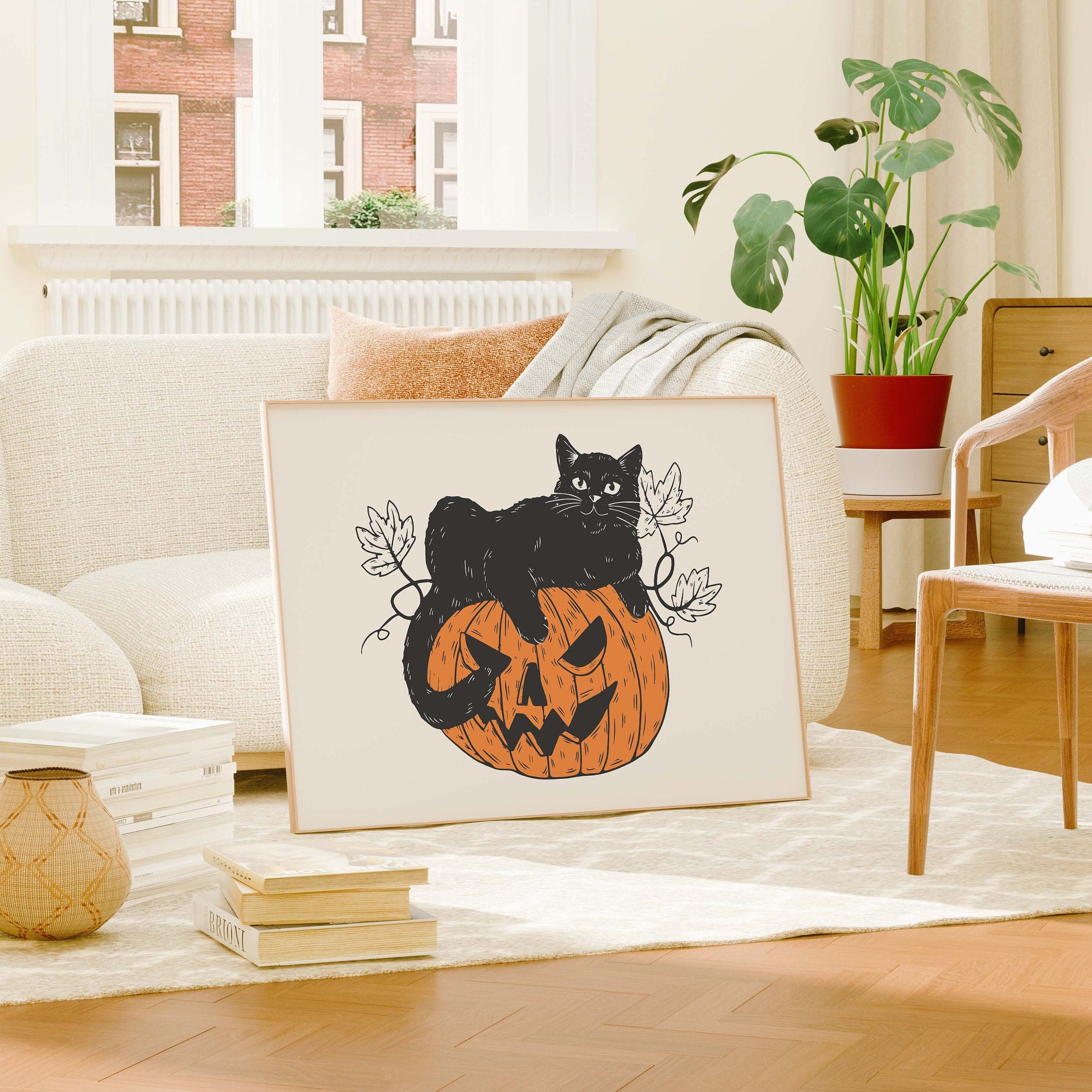 Black Cat Print - Image 3