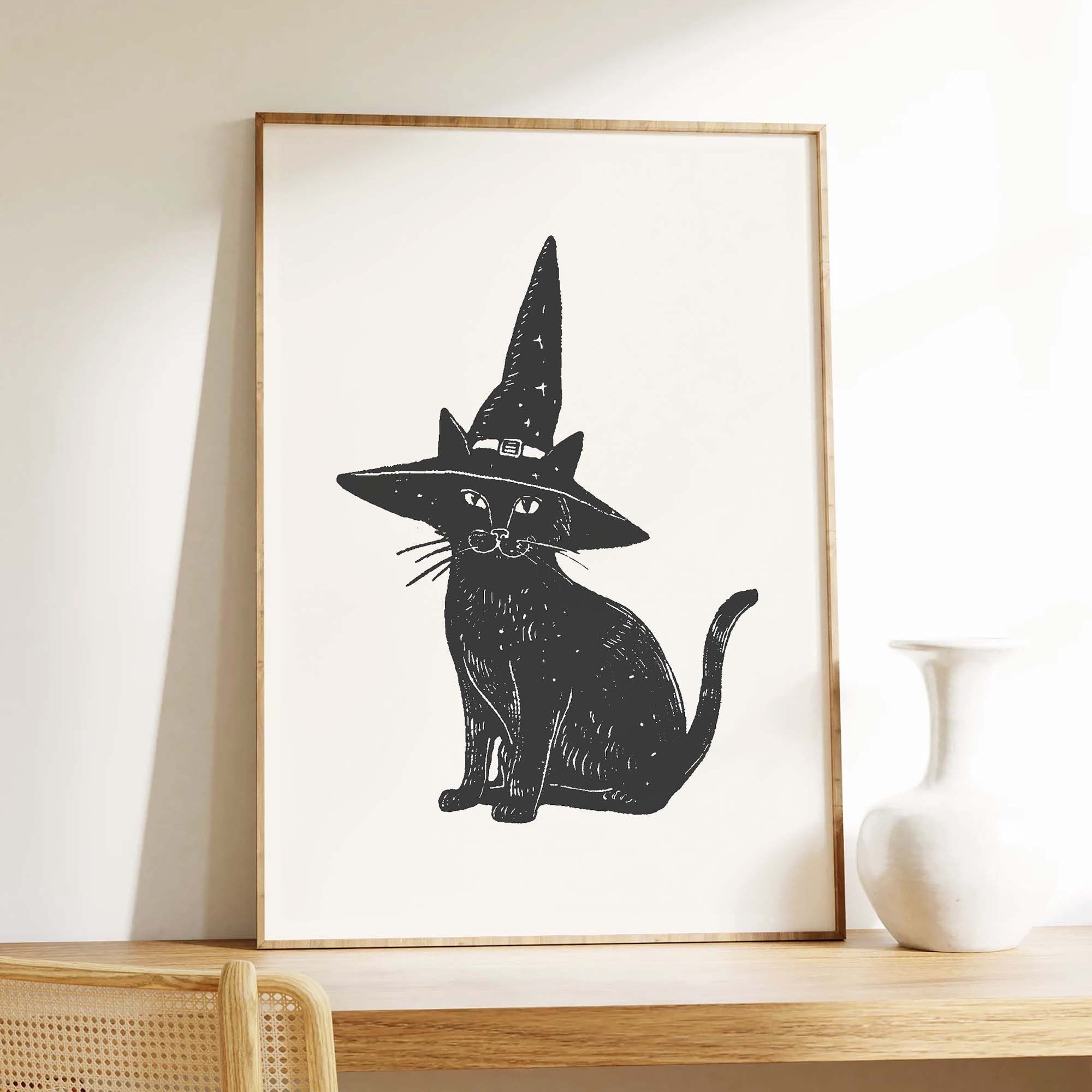 Black Cat Print - Image 5