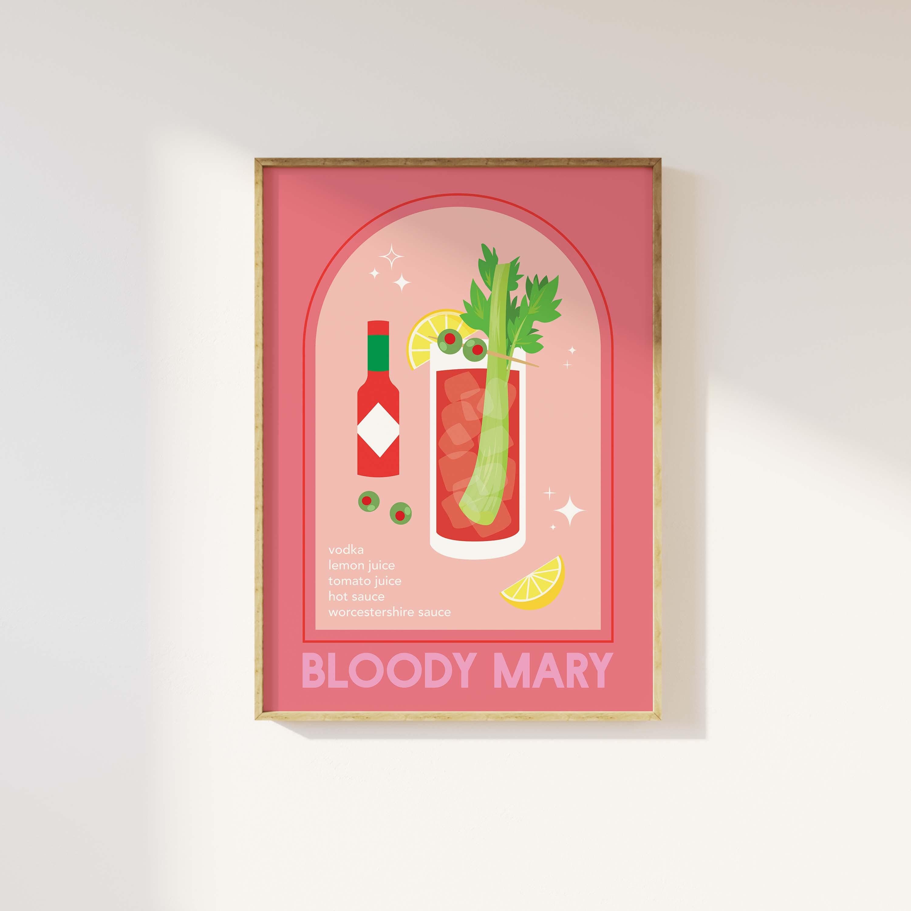 Bloody Mary Cocktail Print - Image 2