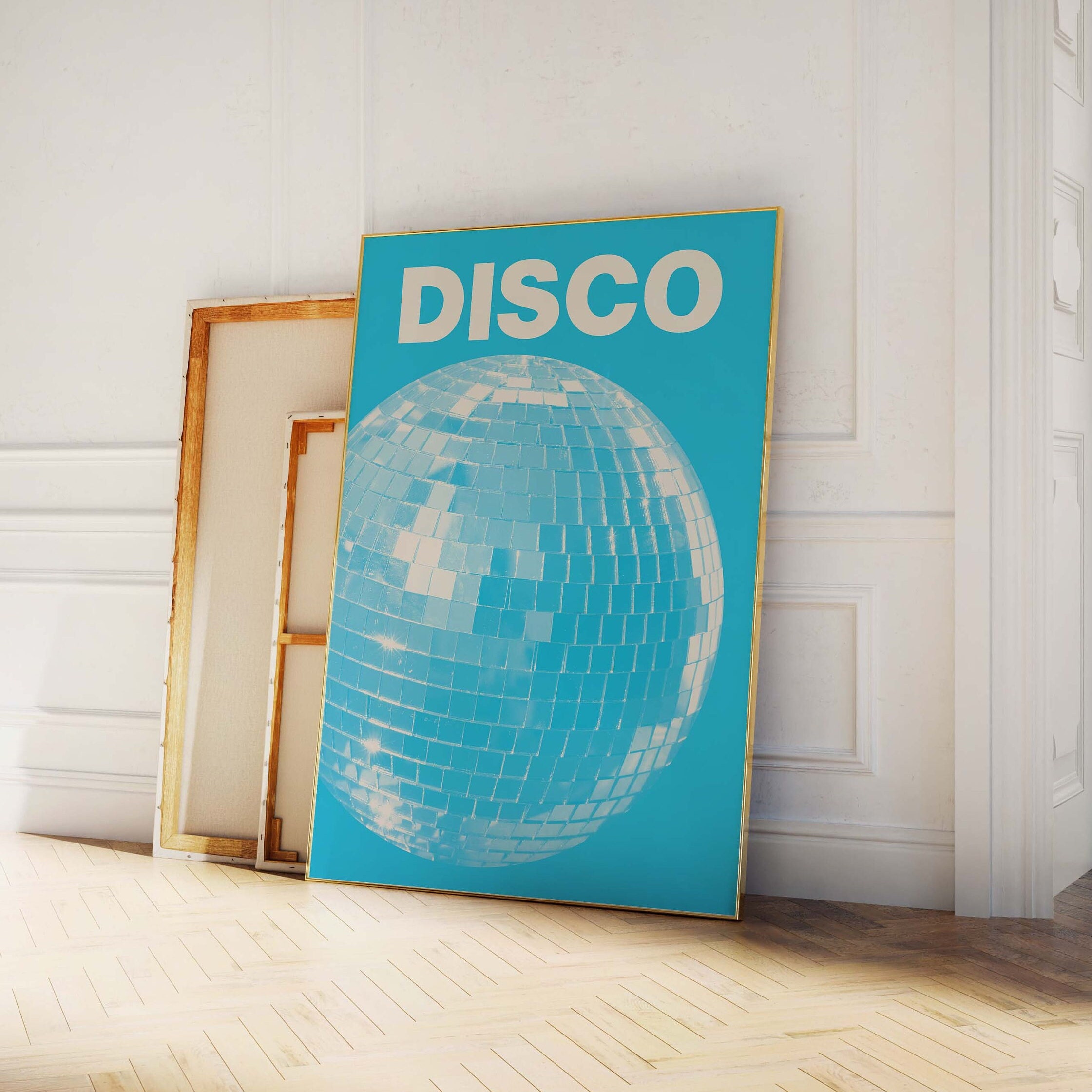 Blue Disco Print - Image 3