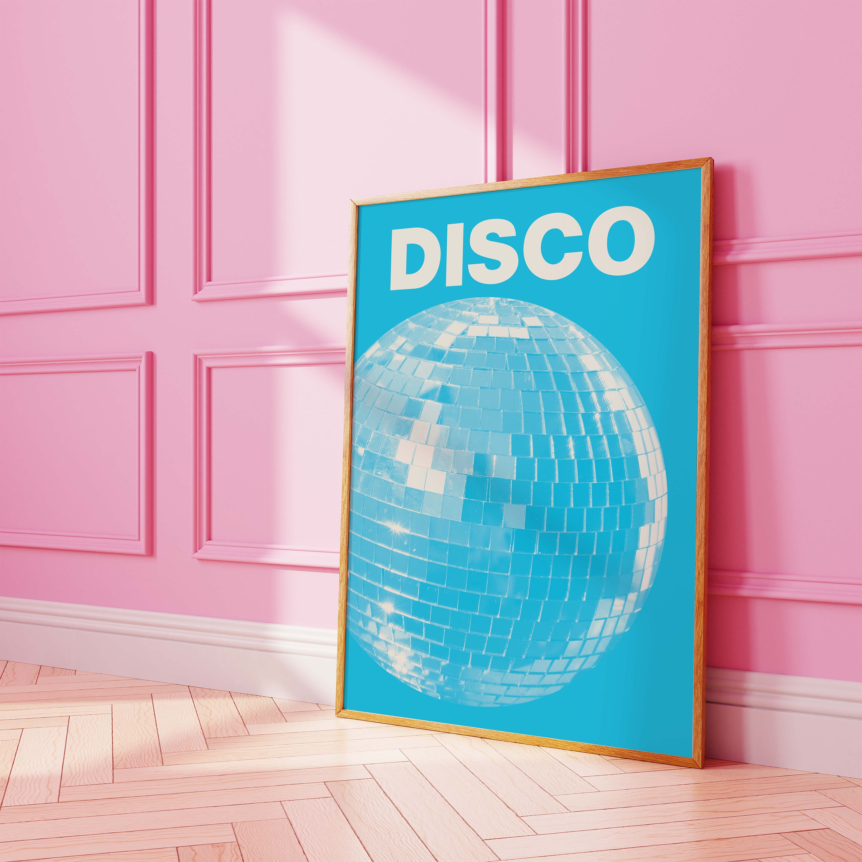 Blue Disco Print - Image 4
