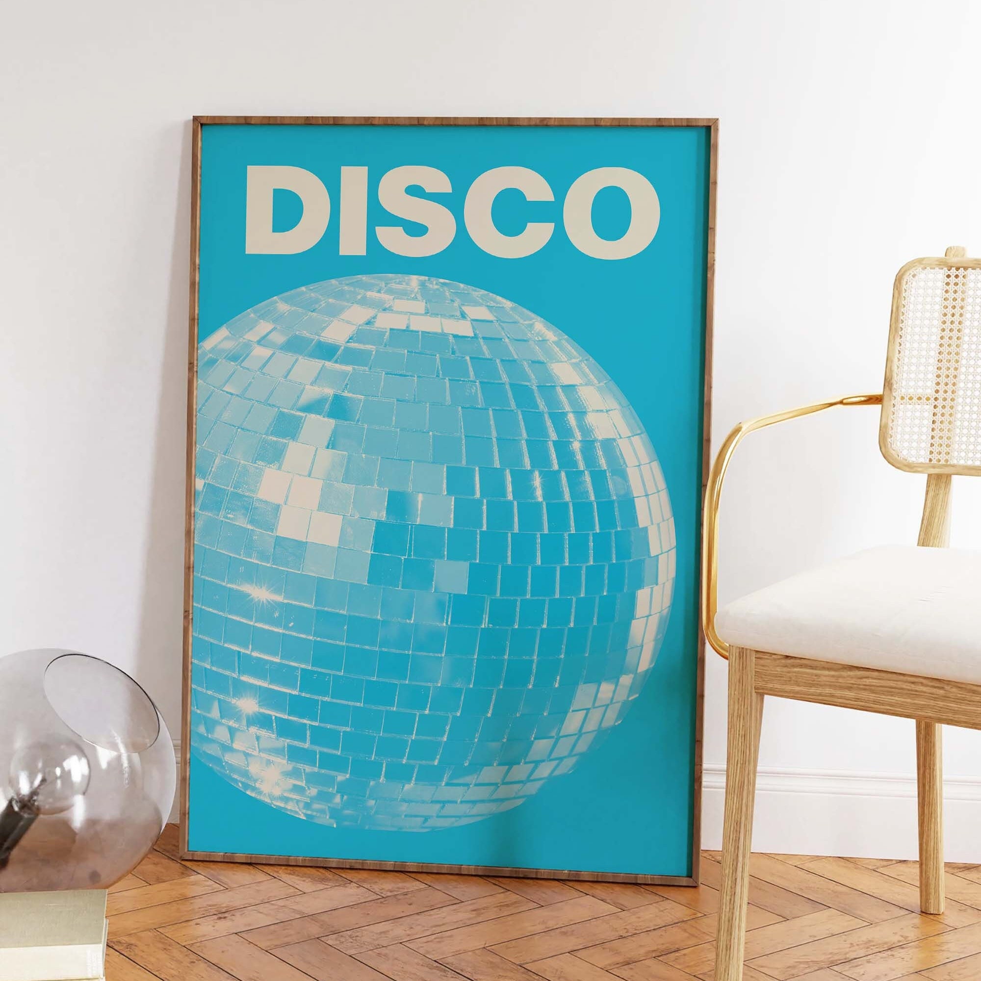 Blue Disco Print - Image 5