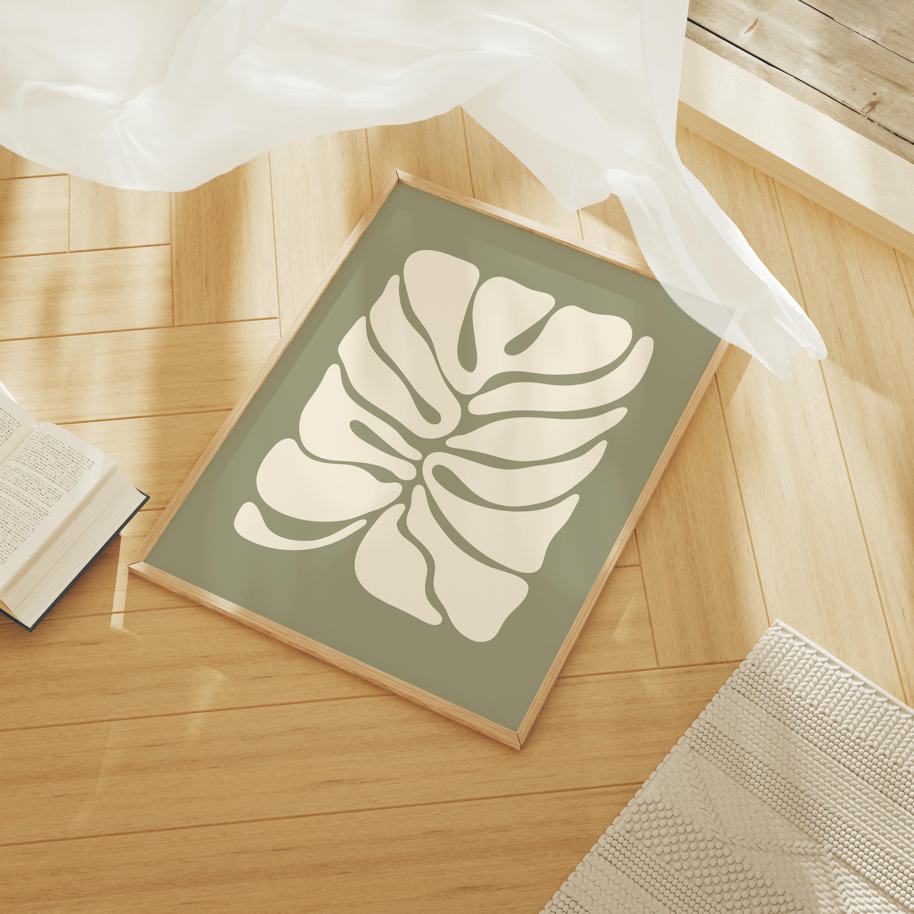 Boho Abstract Botanical Print - Image 2