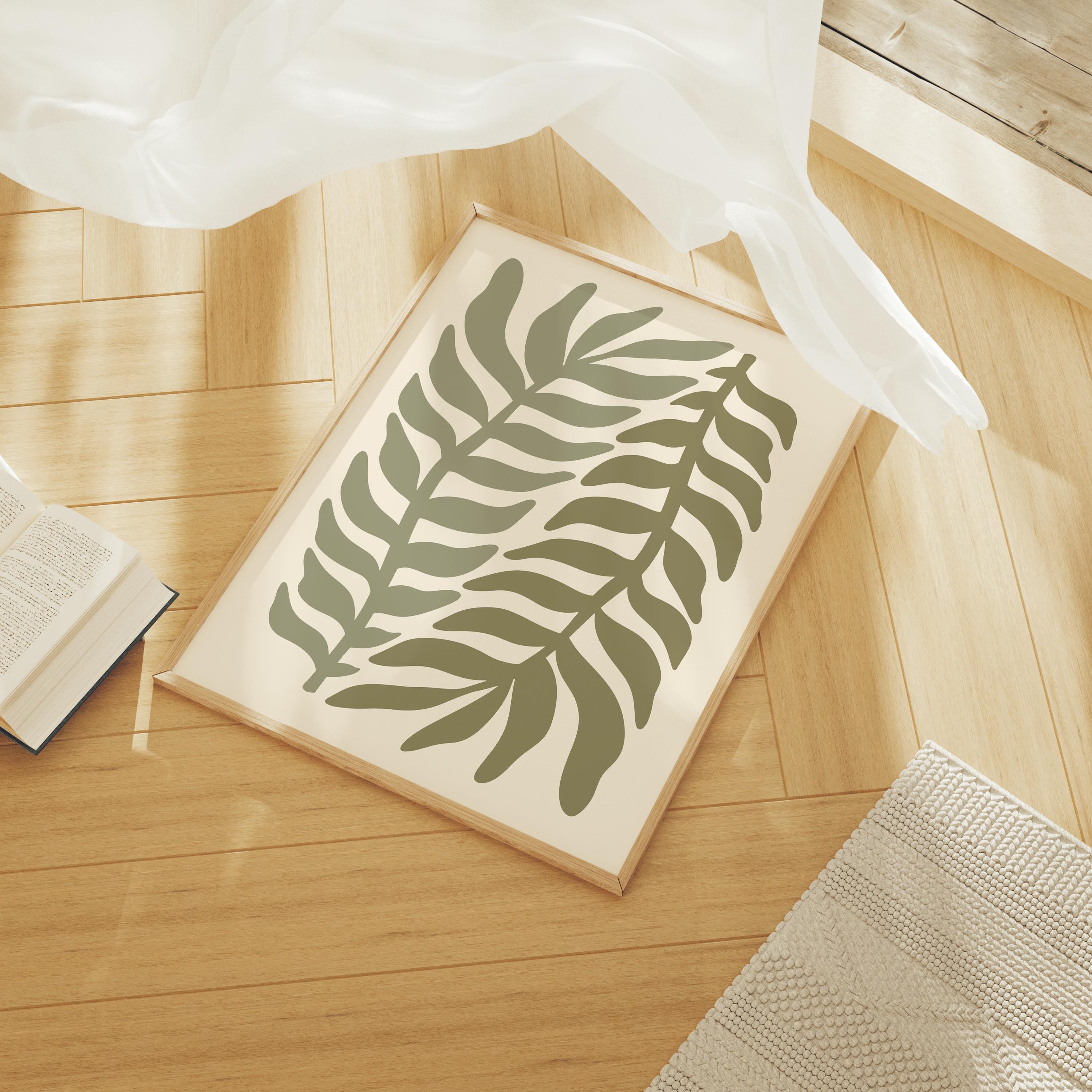Boho Abstract Botanical Print - Image 4