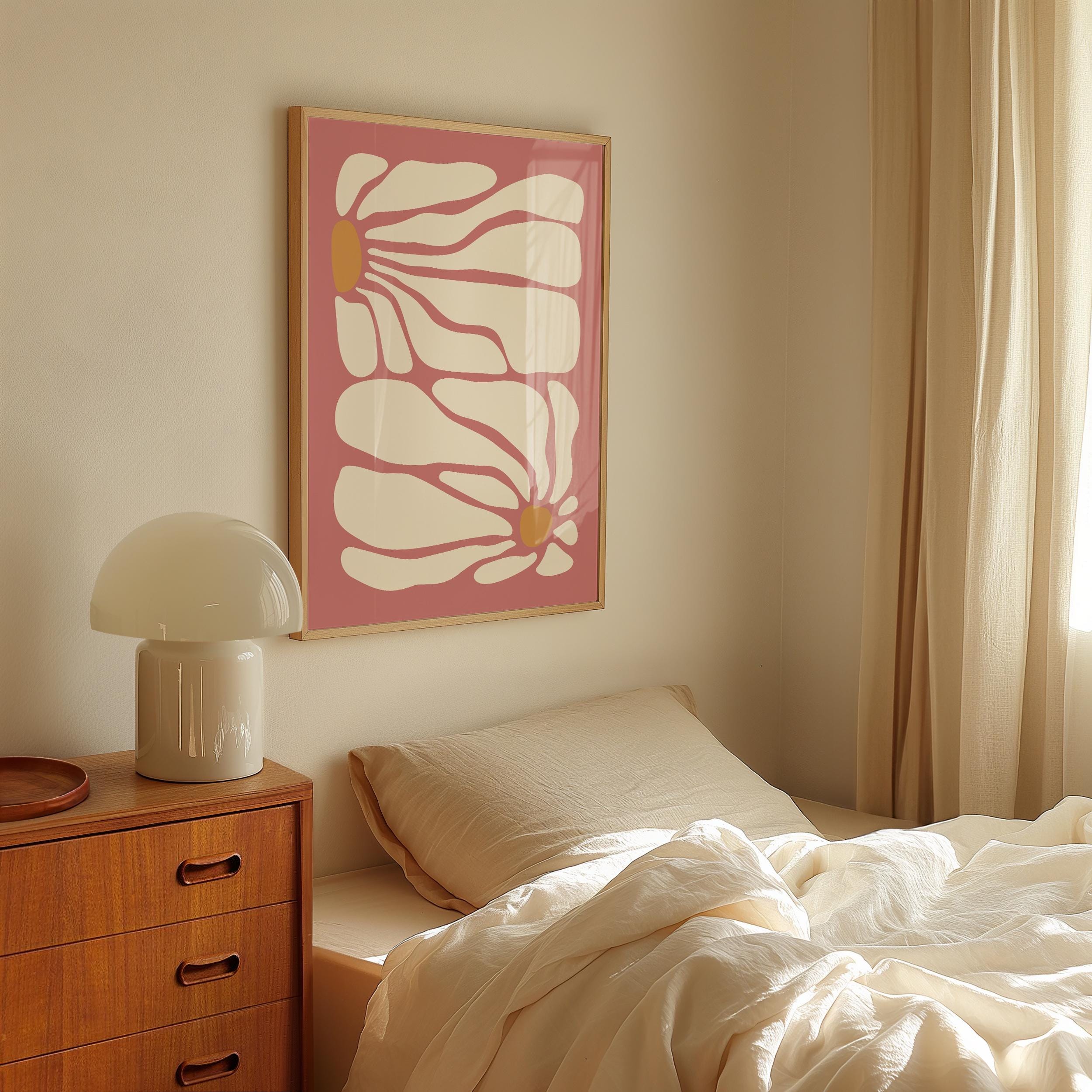 Boho Abstract Floral Print - Image 3