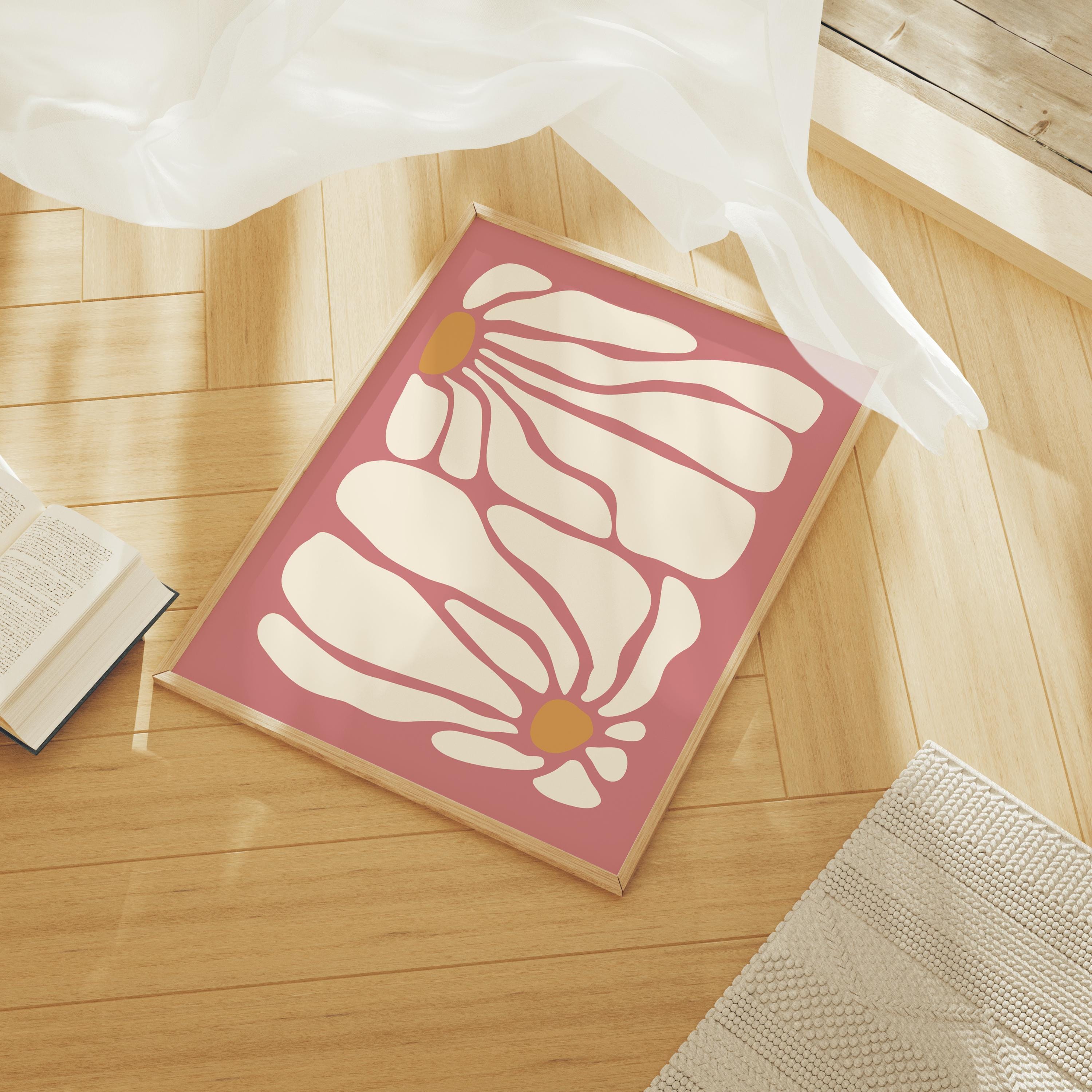 Boho Abstract Floral Print - Image 4