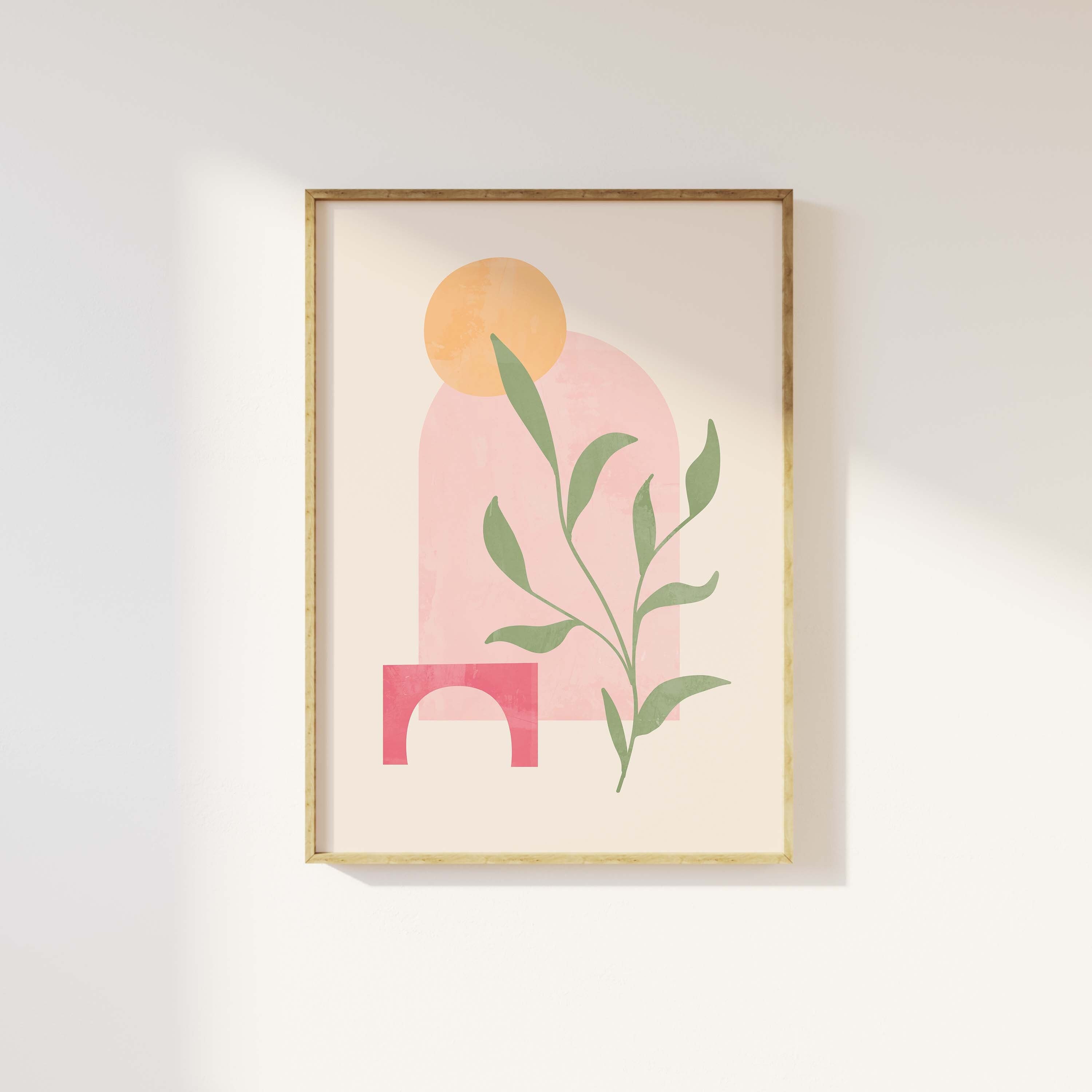 Boho Botanical Print