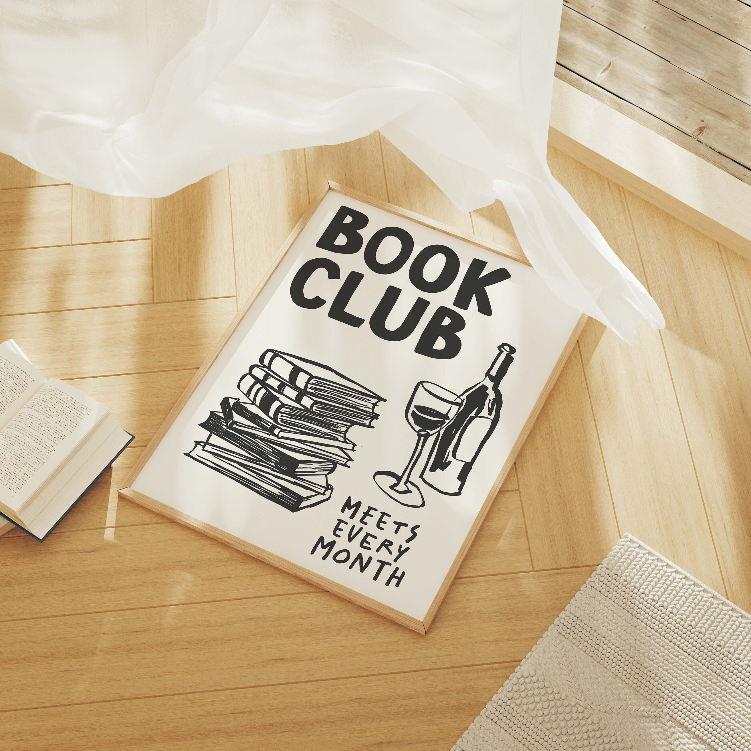 Book Club Print - Image 3
