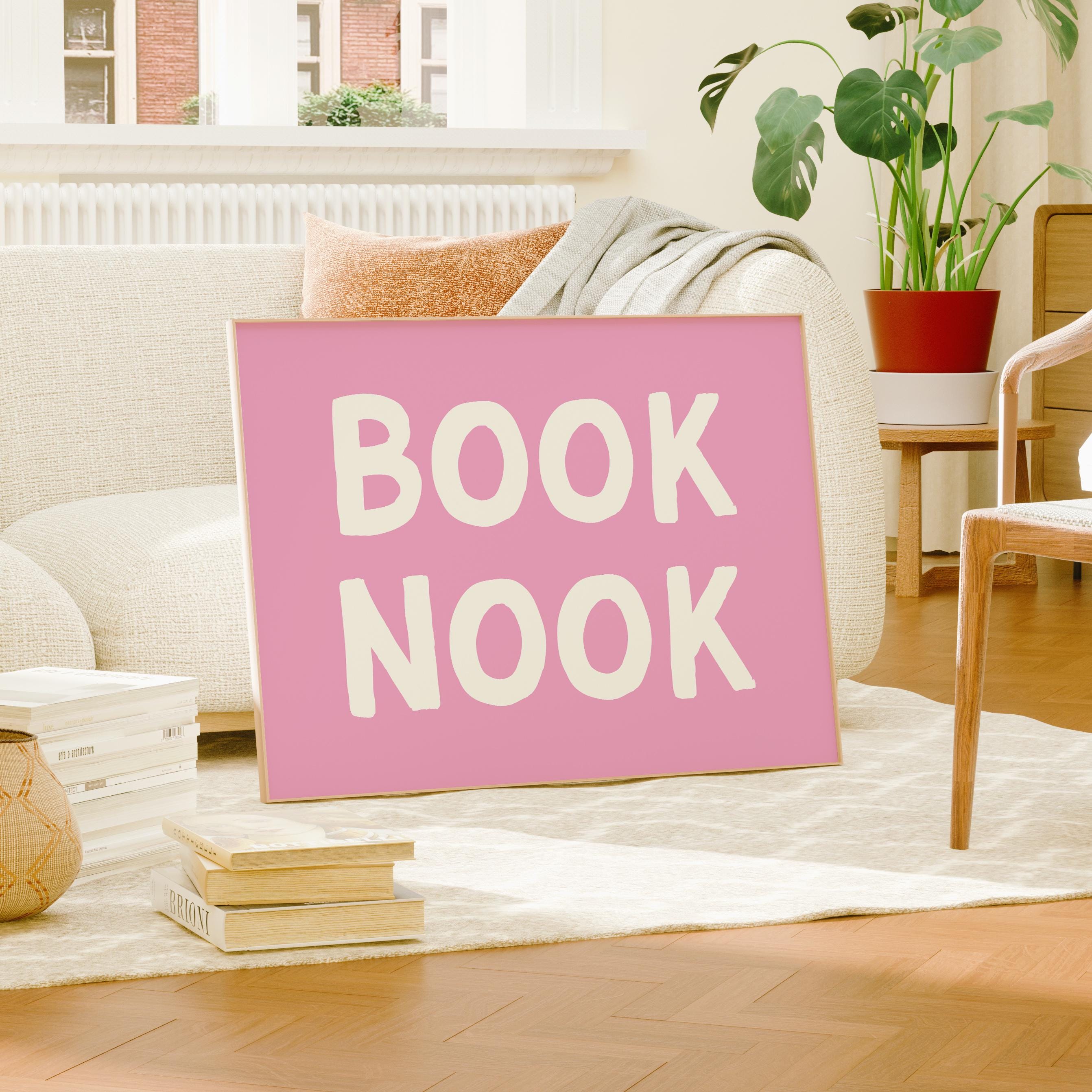 Book Nook Print